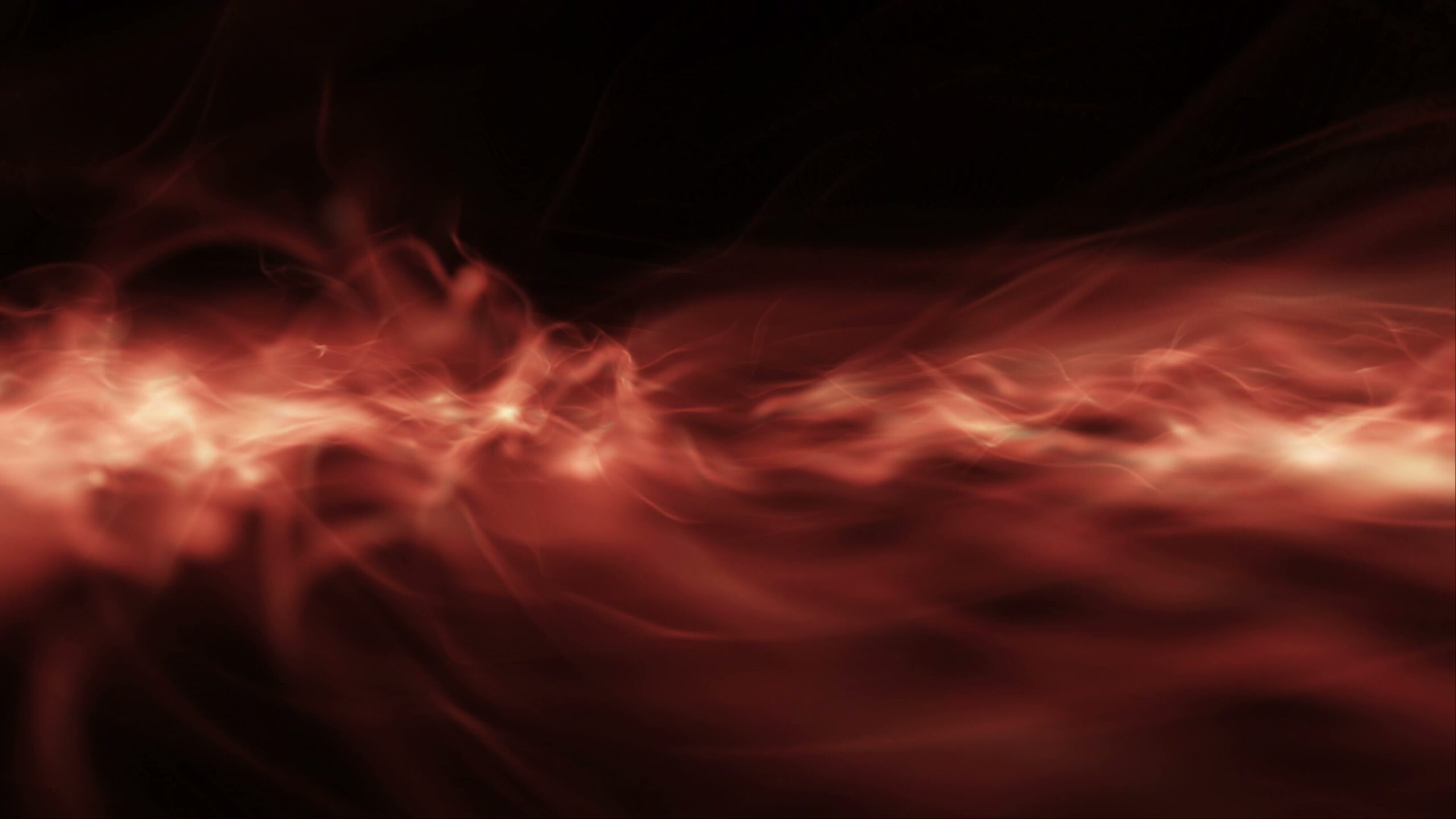 Flaming Abstract Energy Dance 4K Loop