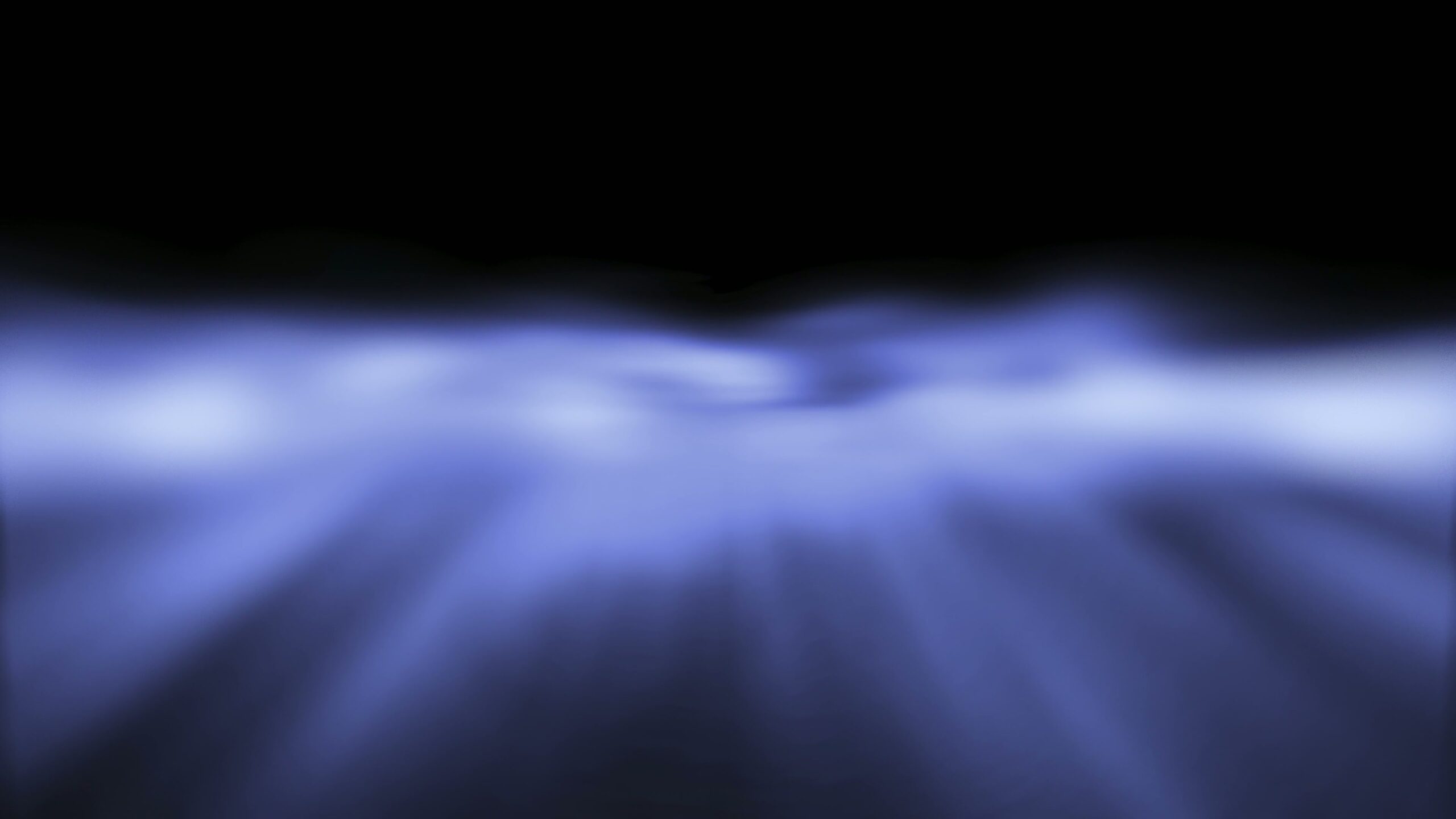 Mysterious Blue Light Waves 4K Loop
