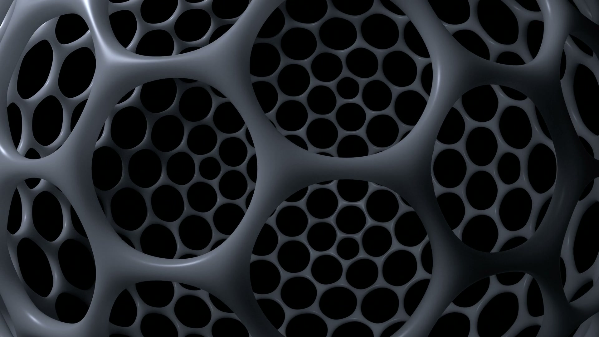 Abstract Dark Nano Structure Loop