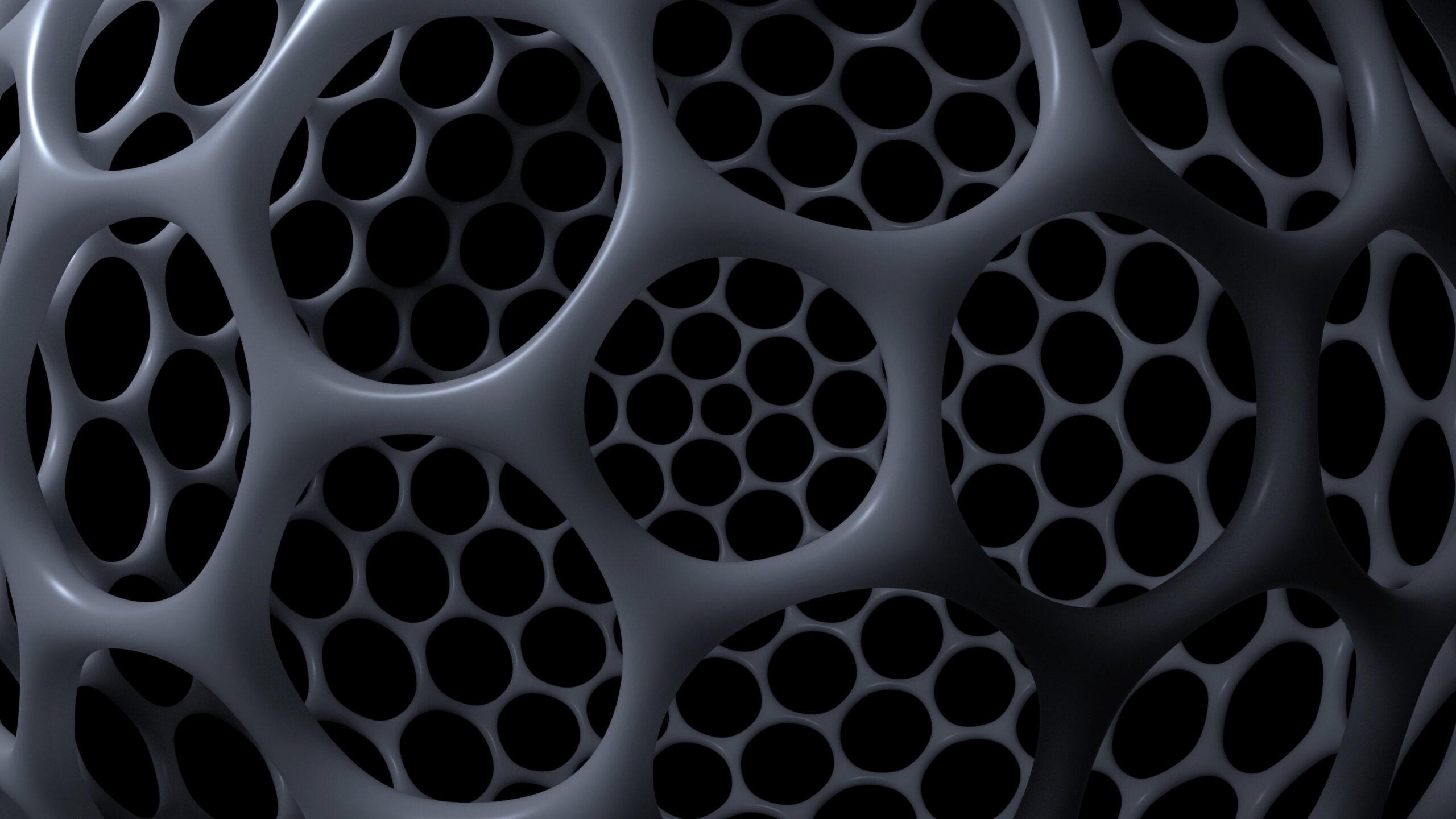 Abstract Cellular Nano Texture 4K Loop