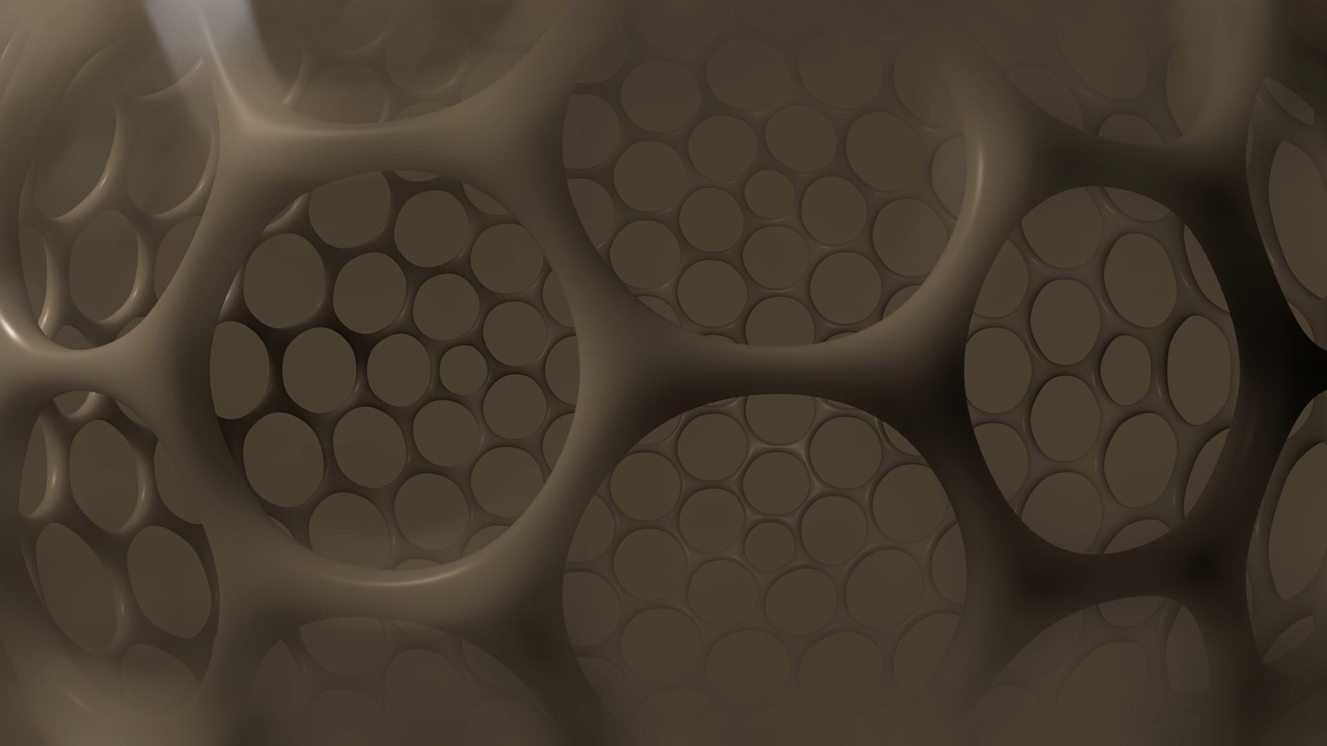 Brown Cellular Nano Waves HD Loop