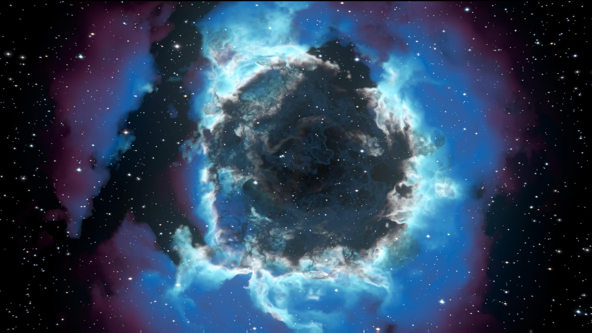 Cosmic Nebula Journey HD Video