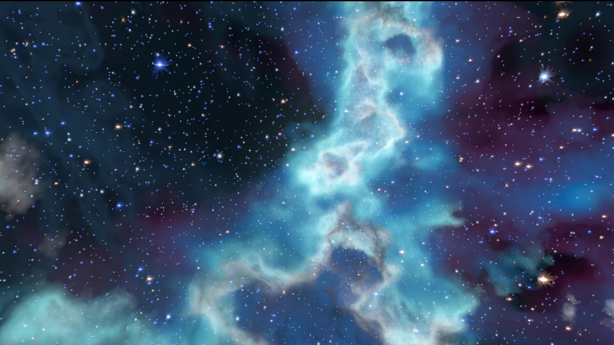 Celestial Nebulas Starfield 4K Video