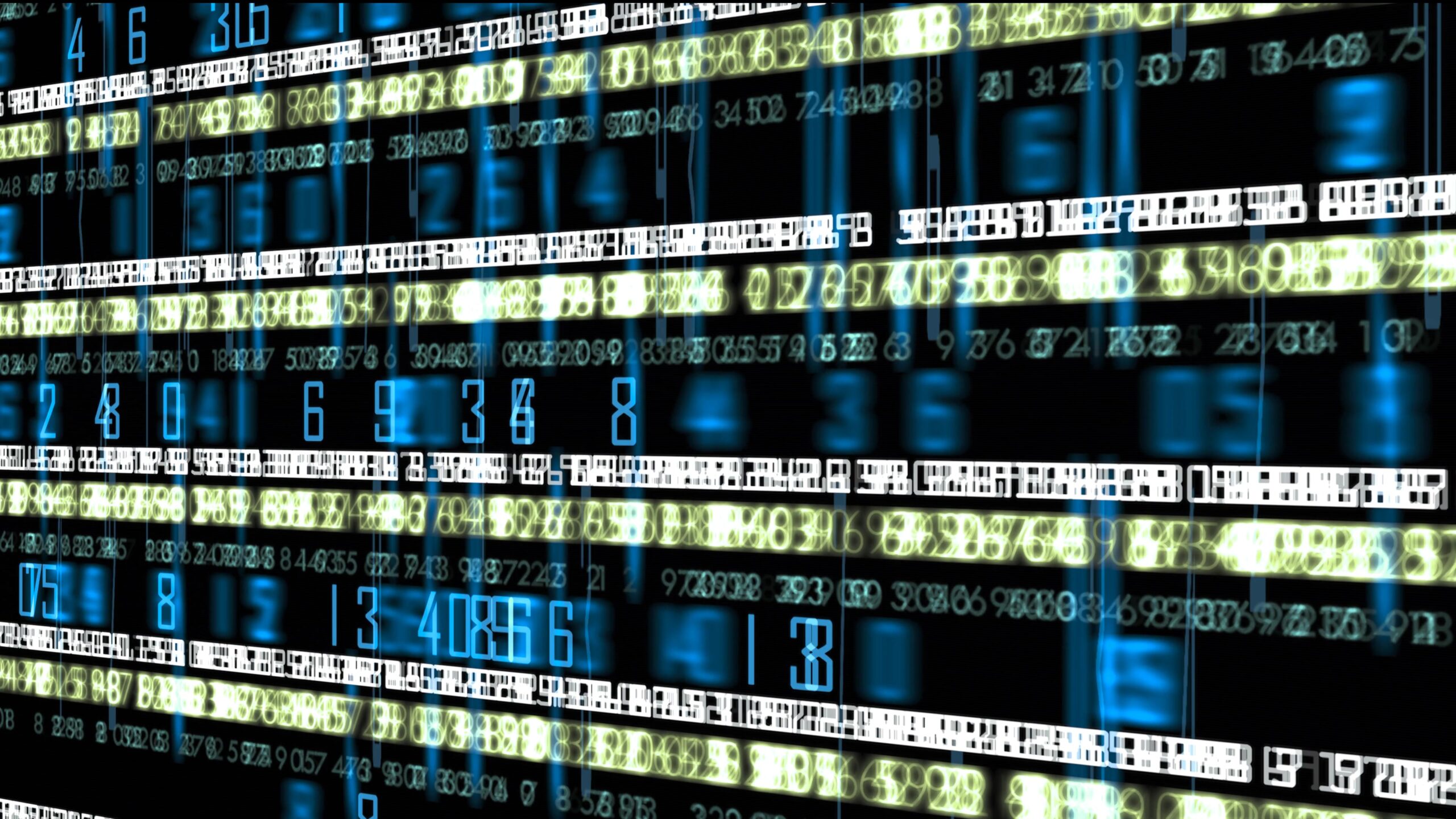 Digital Matrix Numerical Complexity 4K Loop