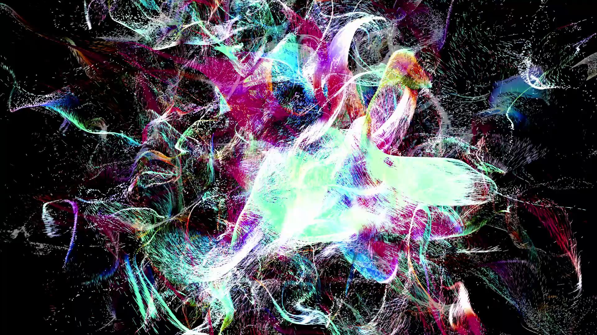 Cosmic Particle Burst HD Video Loop