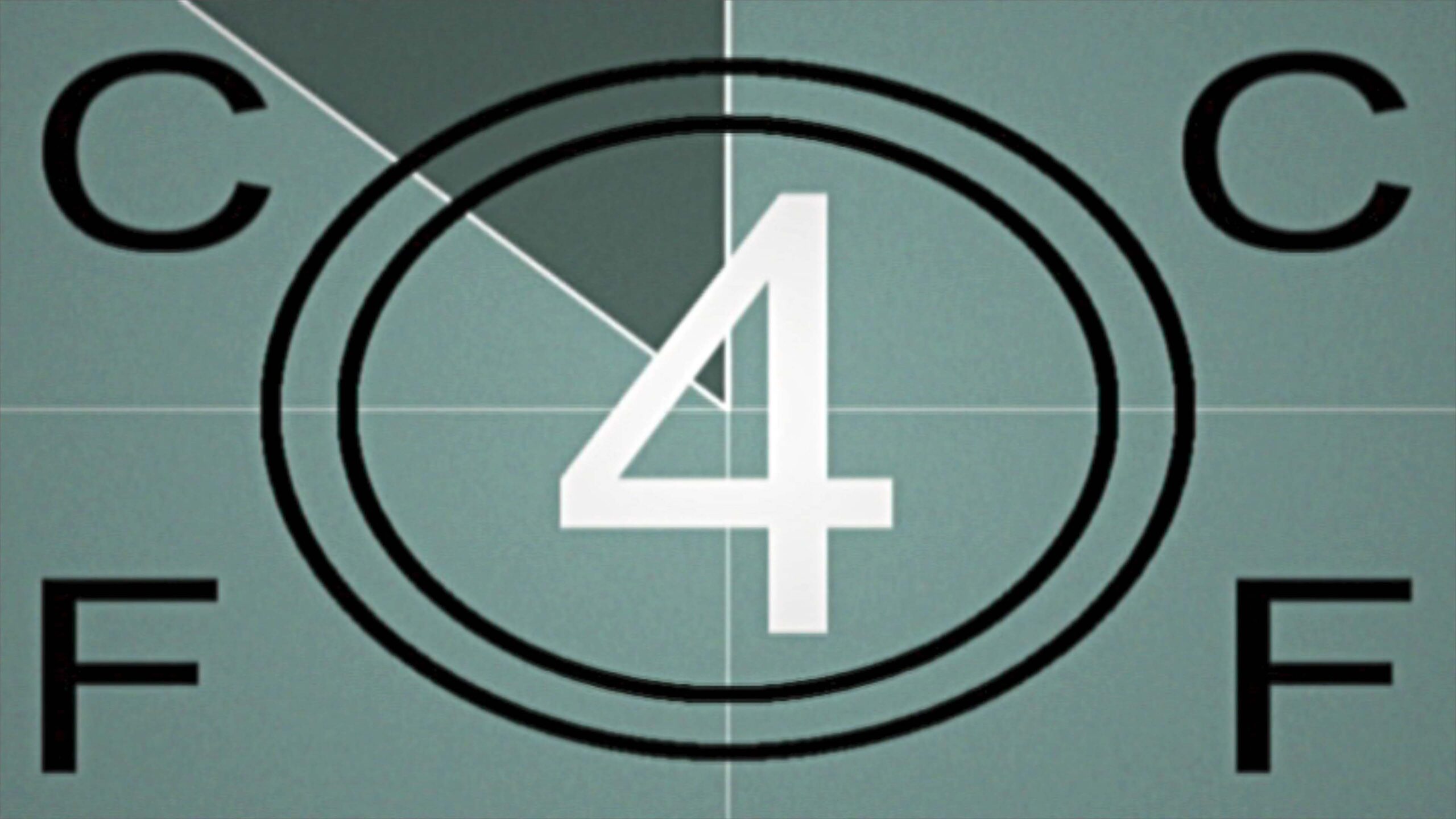 4K Vintage Film Countdown