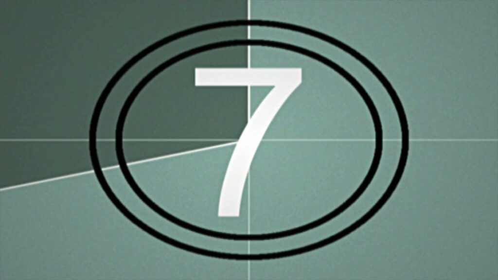 Retro Film Leader Countdown