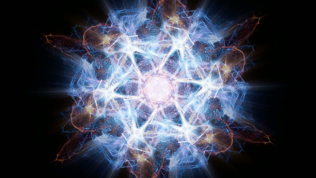 Cosmic Fractal Energy Burst 4K Loop
