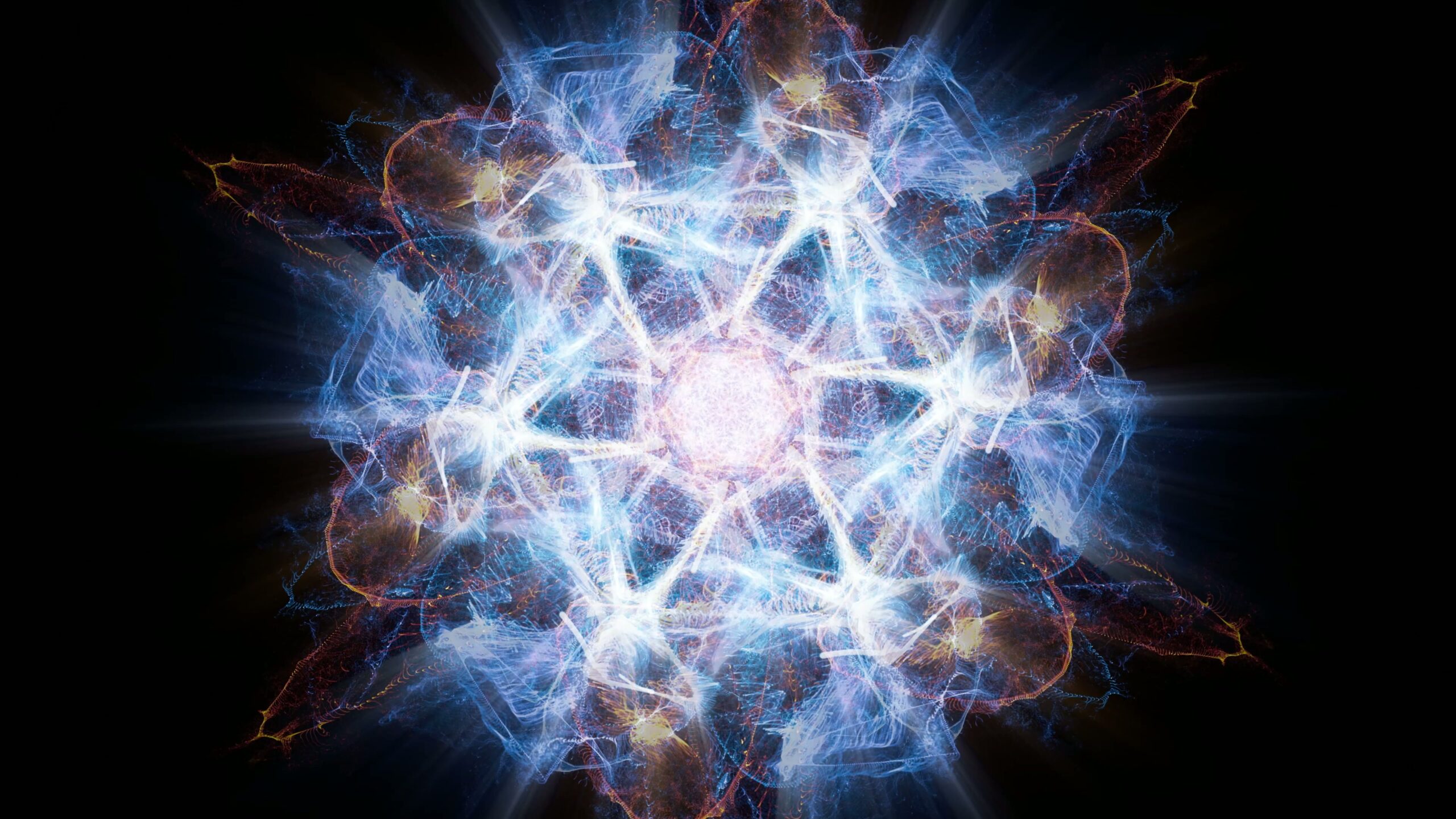 Cosmic Fractal Energy Burst 4K Loop