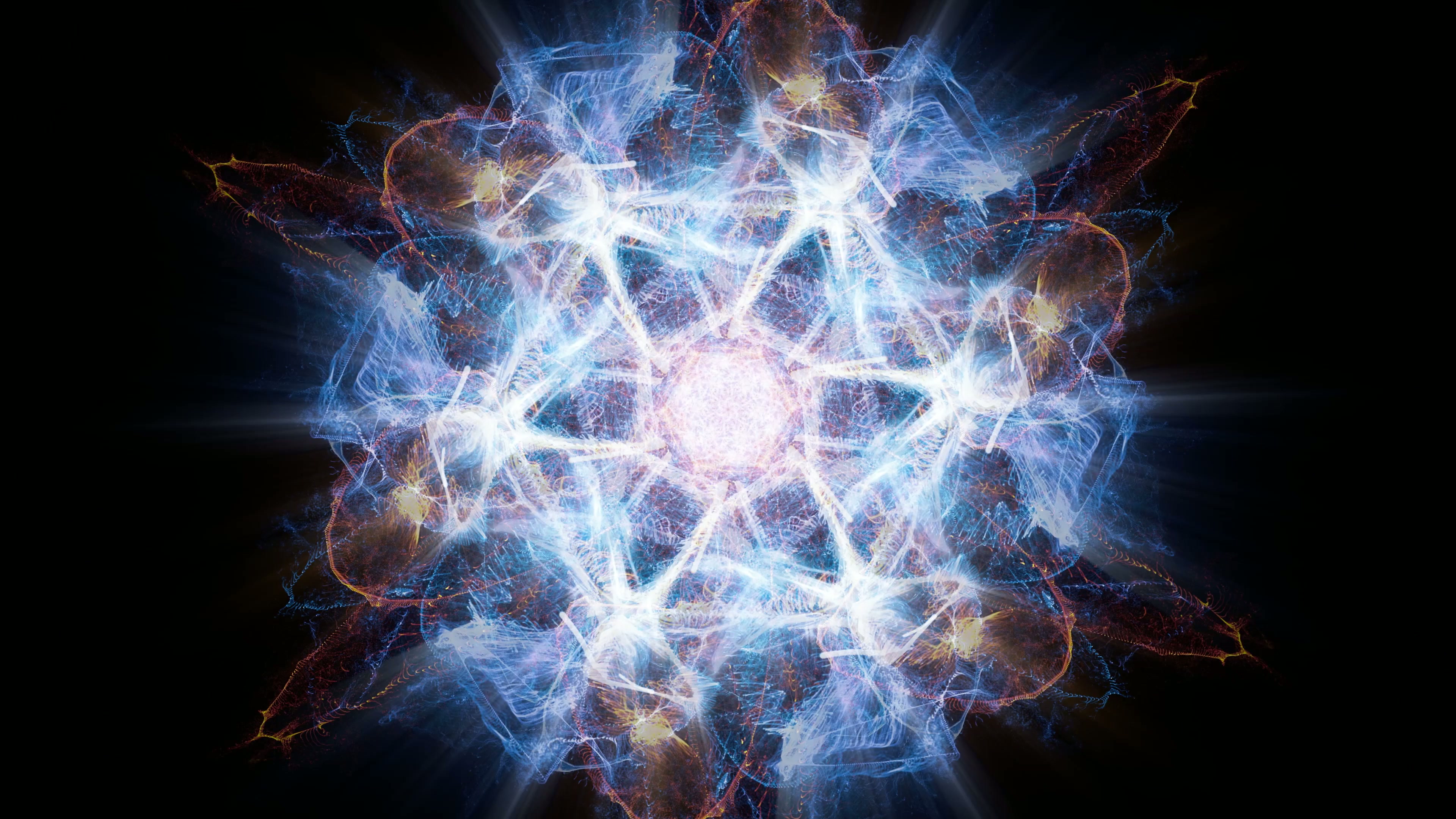 Cosmic Fractal Energy Burst 4K Loop