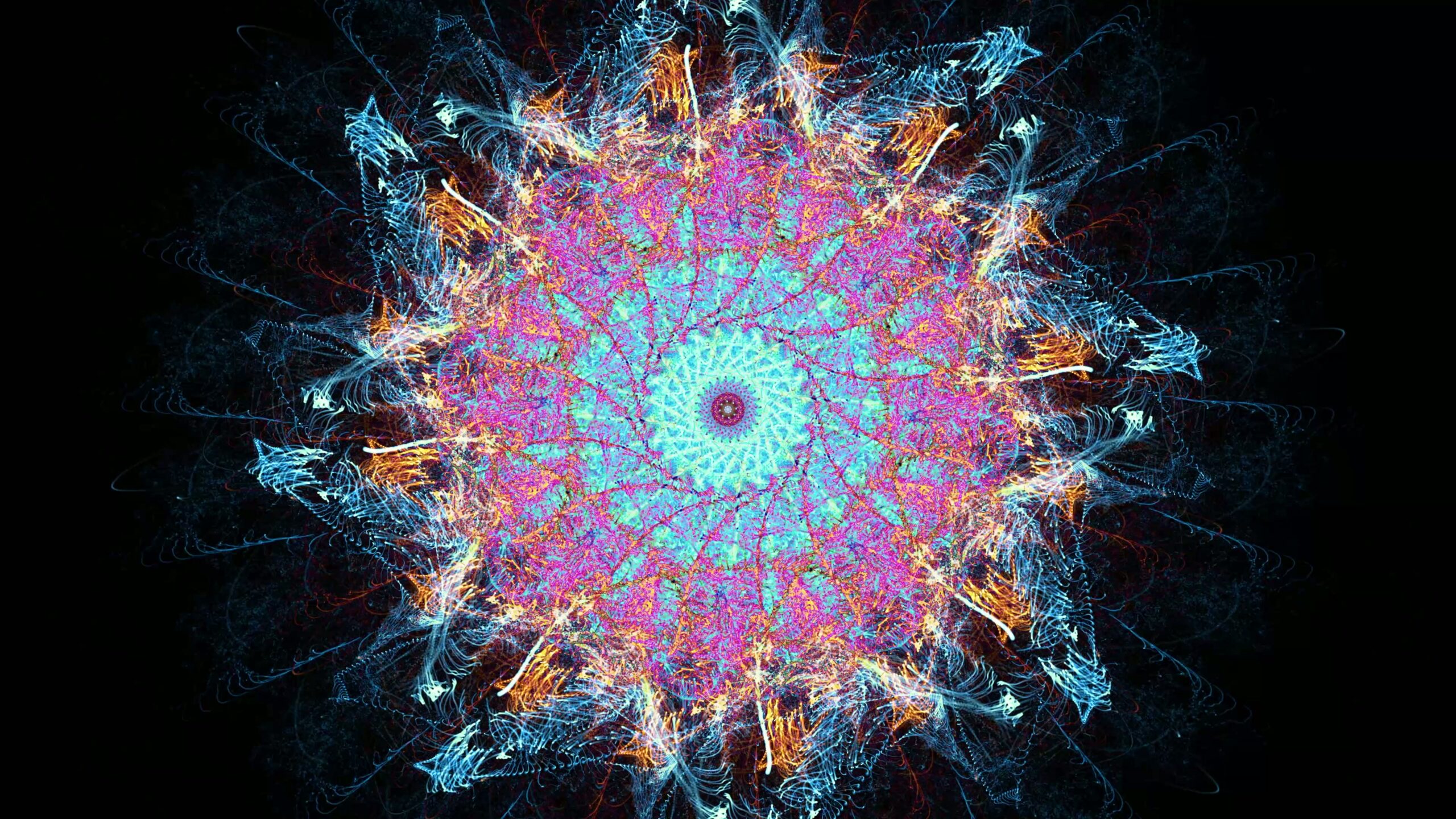 Fractal Mandala Intricate 4K Video Loop