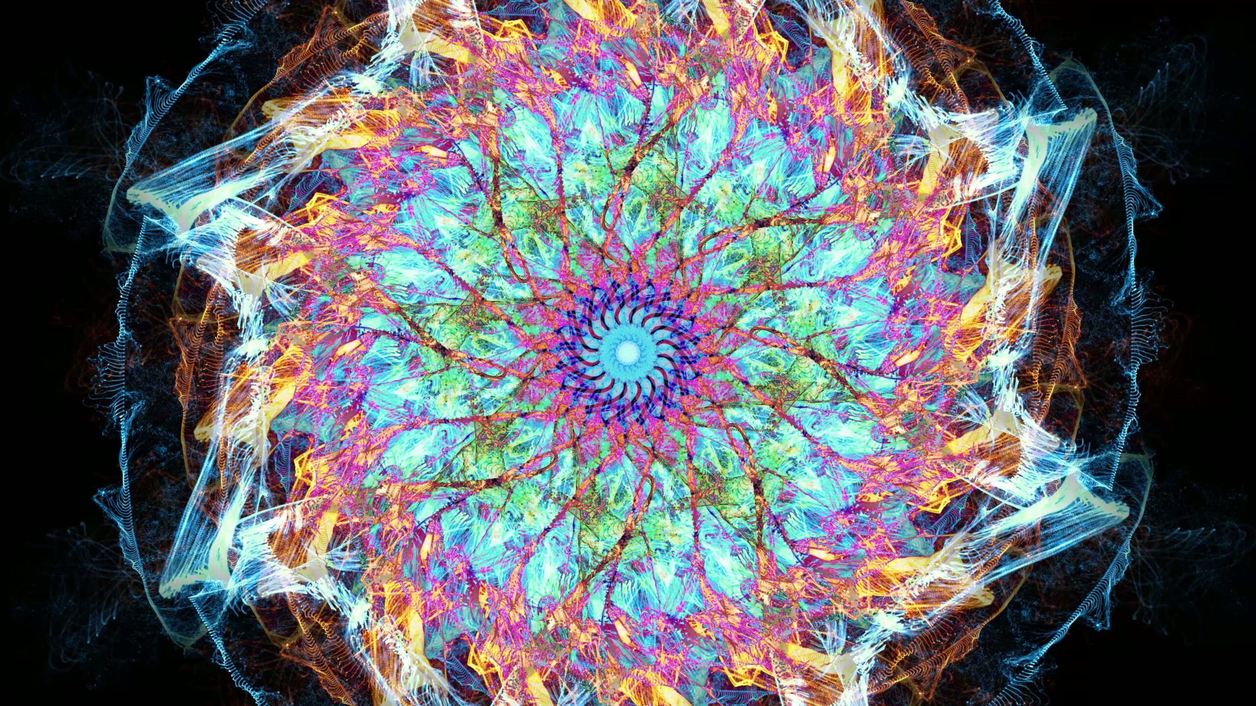 Fractal Eye Mandala Evolution 4K Loop