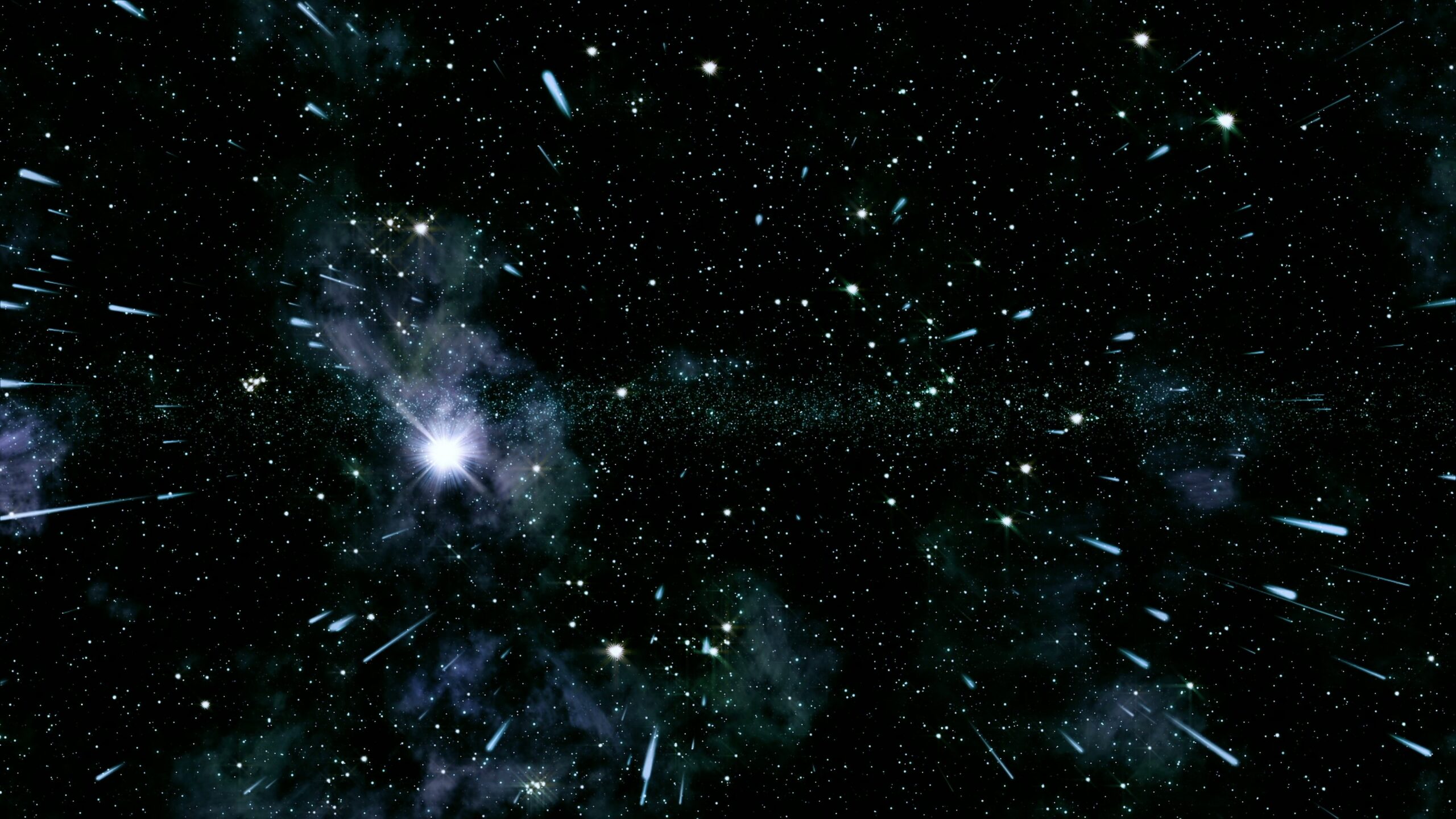 Starry Sky Voyage with Stellar Explosion