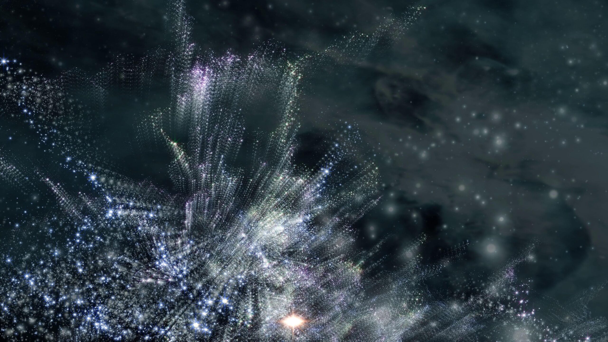Cosmic Fireworks Explosion 4K Loop