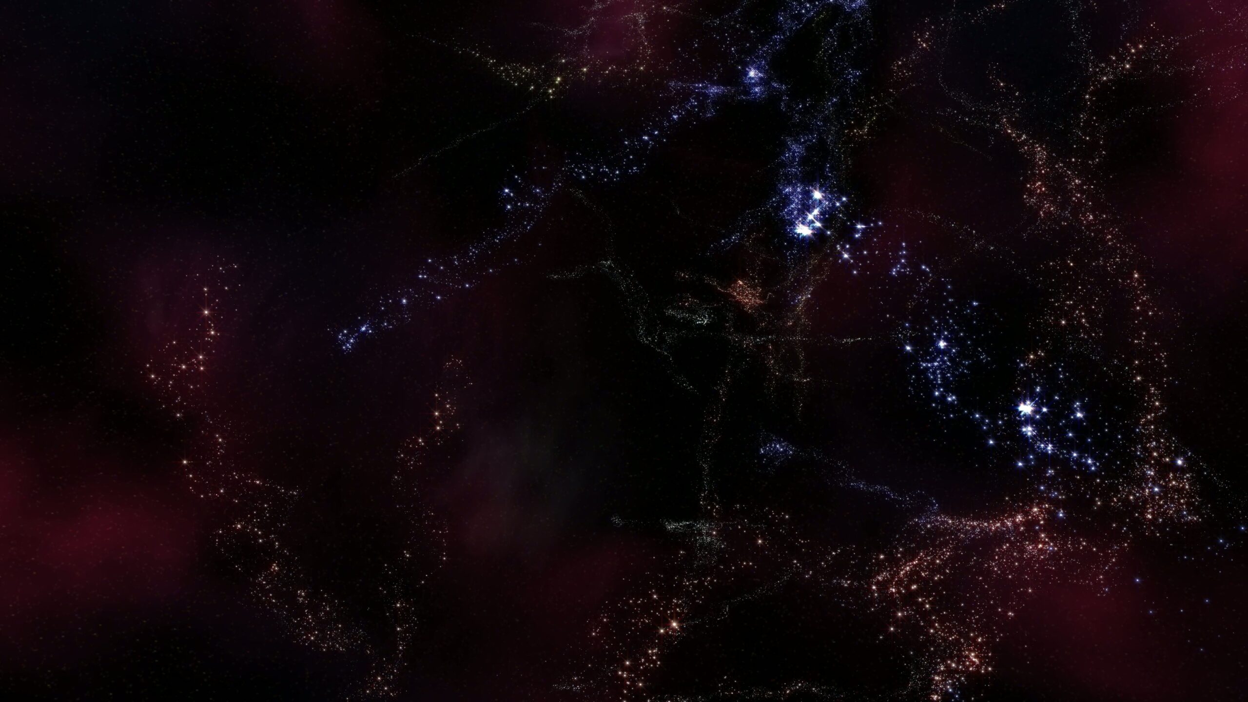 Vast Interstellar Journey Through A Galaxy 4K Loop