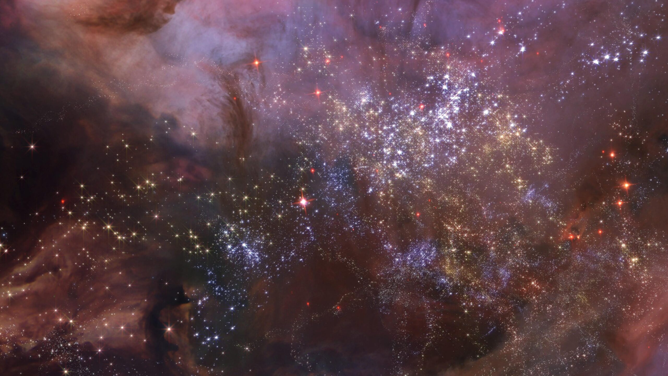Ethereal Cosmic Starfield Journey 4K Loop