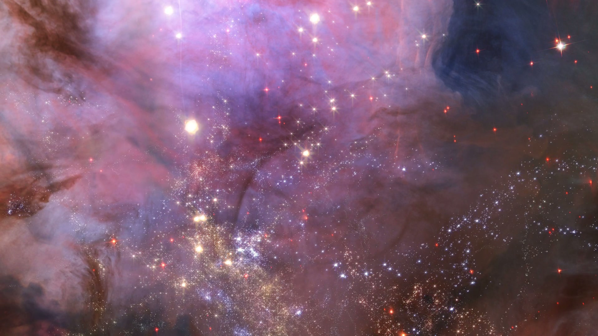 Celestial Splendor in Cosmic Fabric Loop