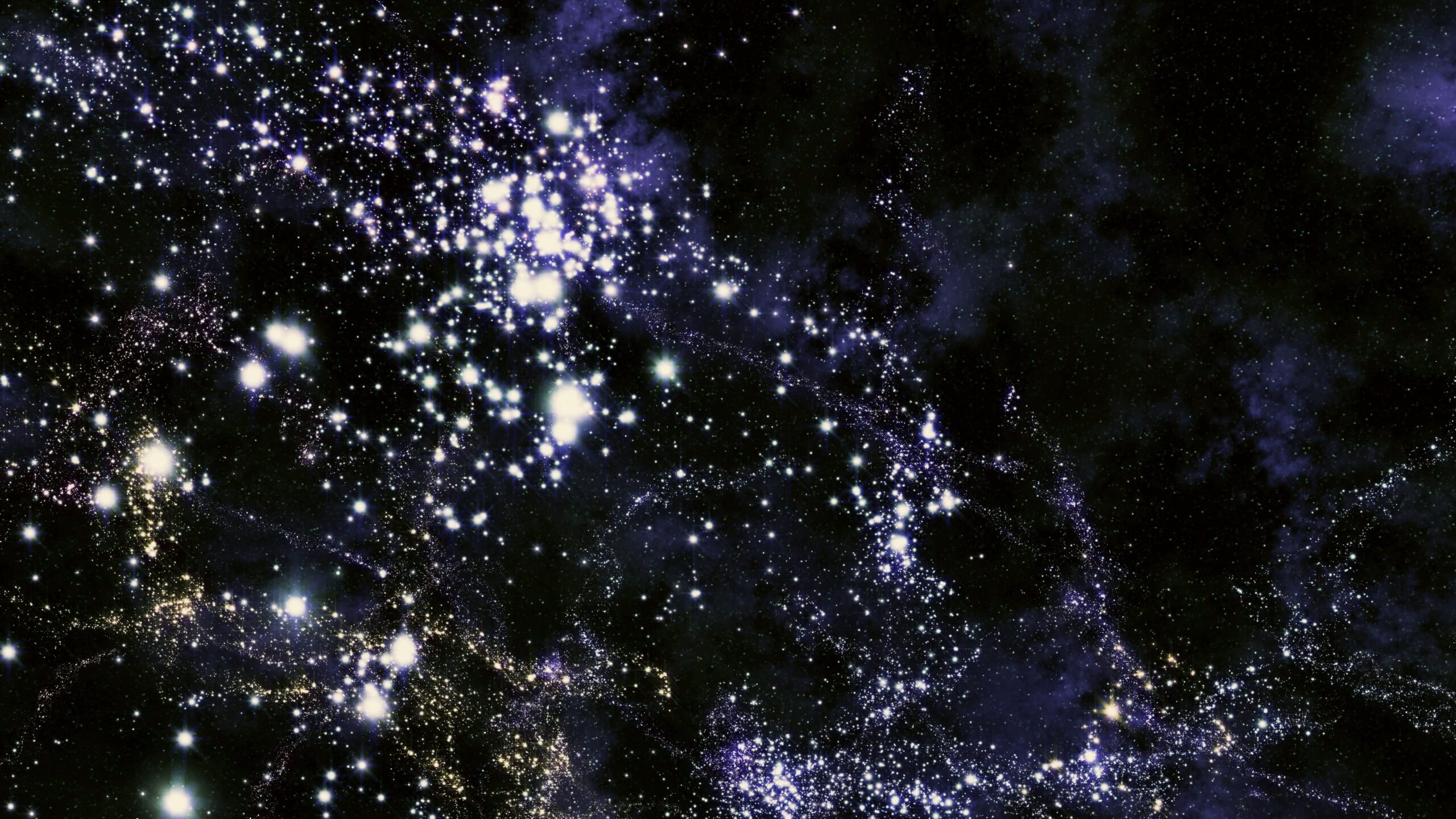 Journey Through Star Clusters in Space 4K Loop