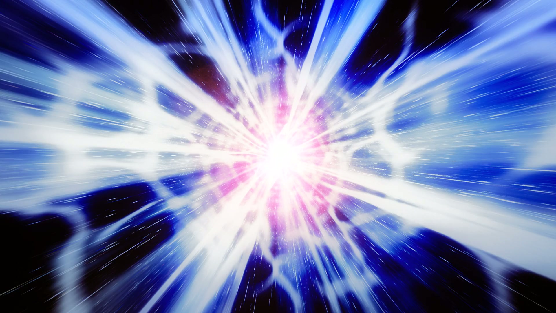 Cosmic Warp Speed of Vibrant Colors