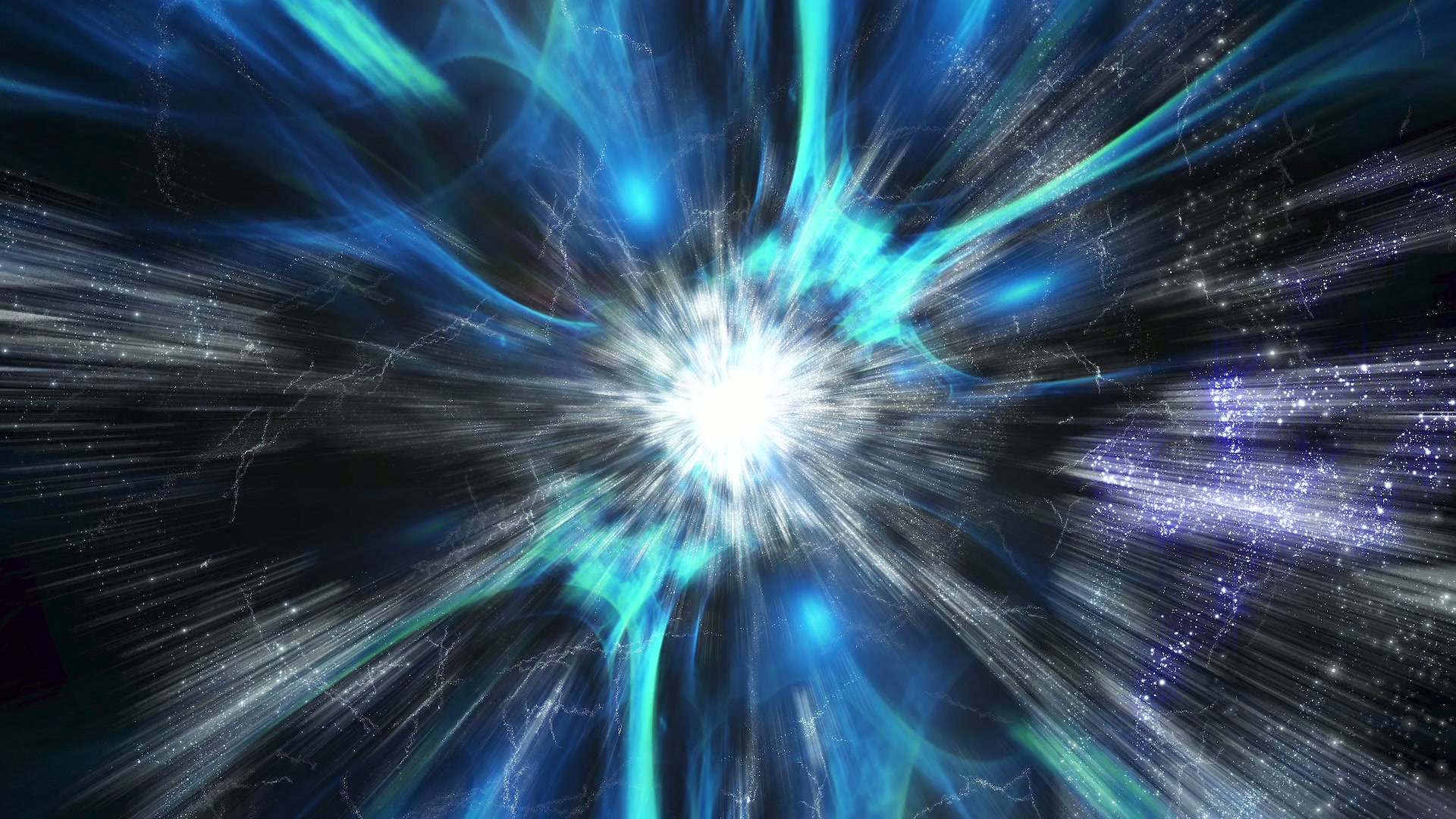 Cosmic Burst of Light Energy Video Loop