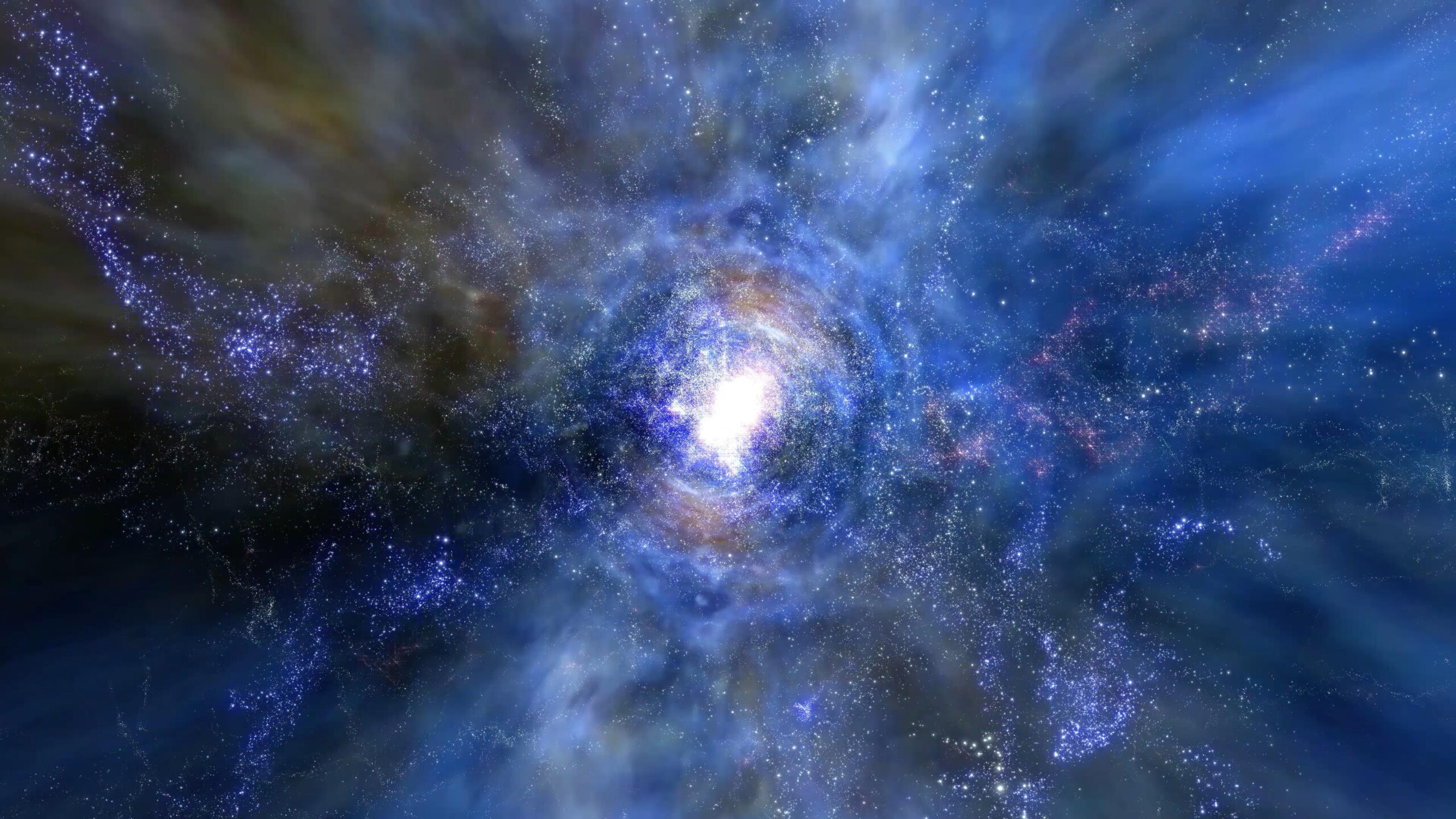 Galaxy Tunnel Cosmic Journey 4K Loop