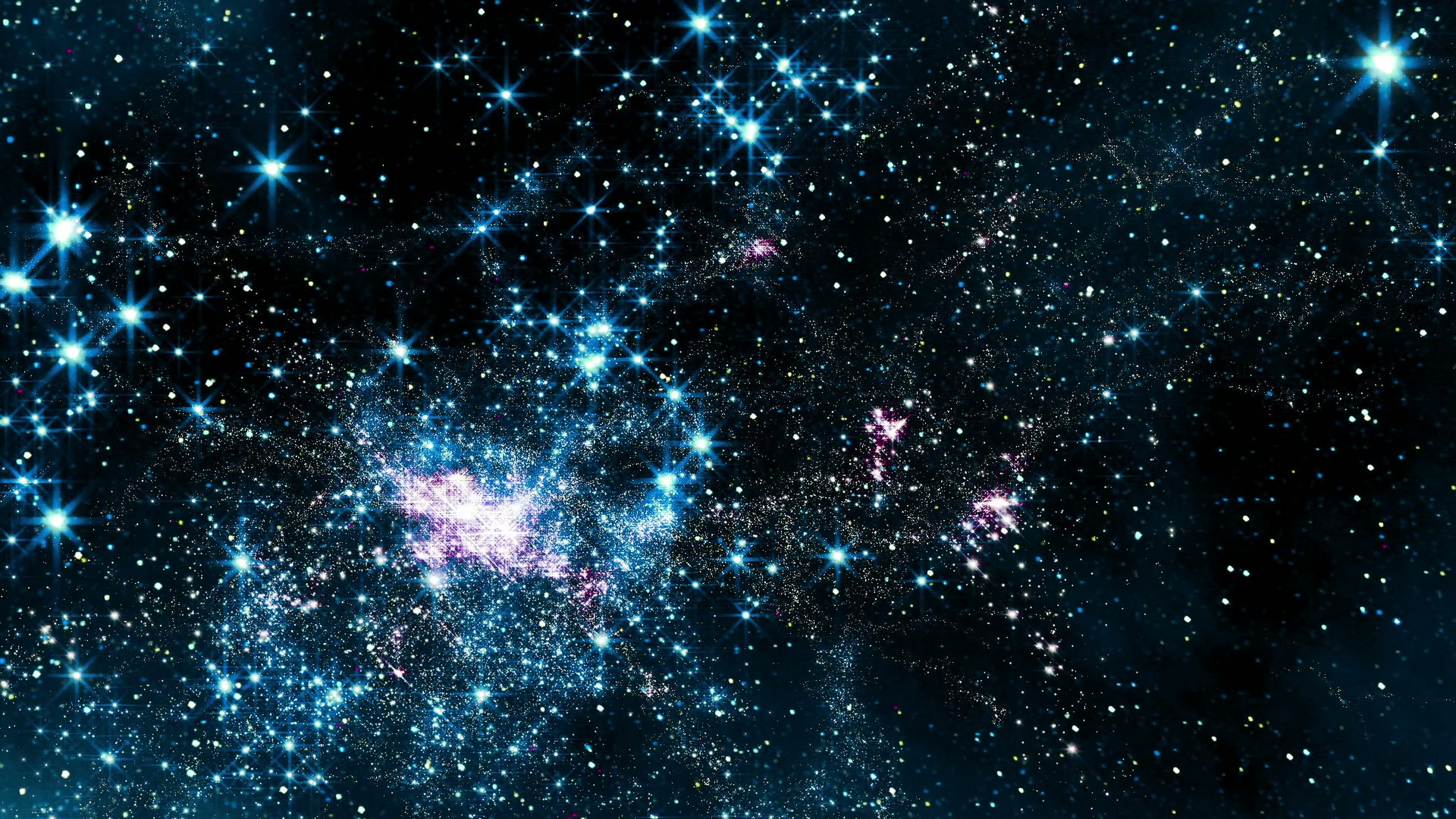 Vast Cosmic Journey Revealed Video Loop