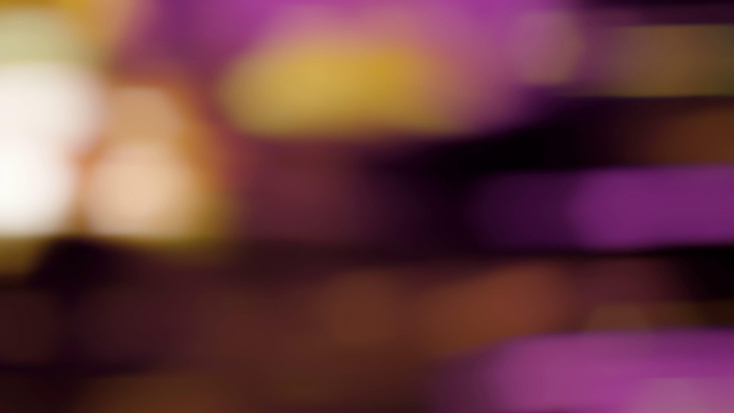 Hexagonal Bokeh in Colorful Blurs 4K Loop