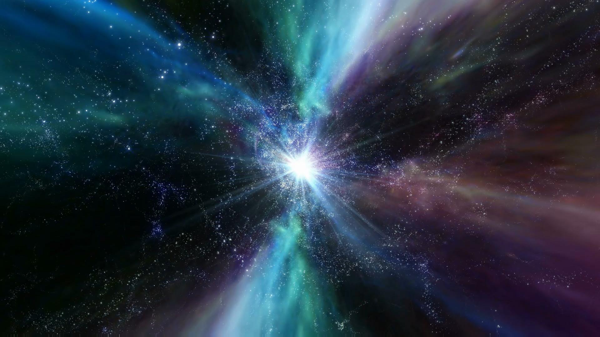 Cosmic Star Burst Explosion HD Loop