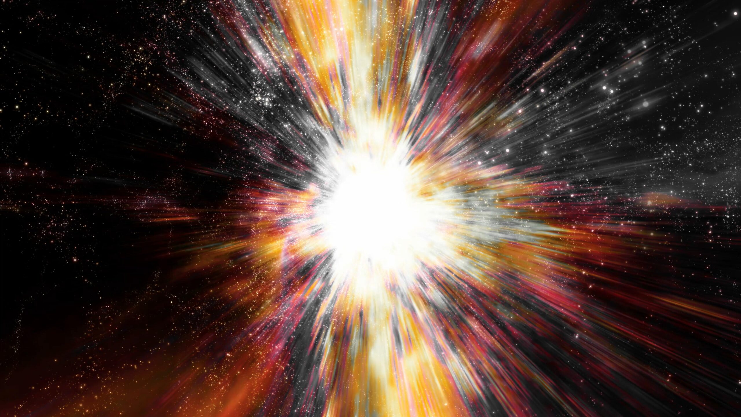 Cosmic Explosion In Space