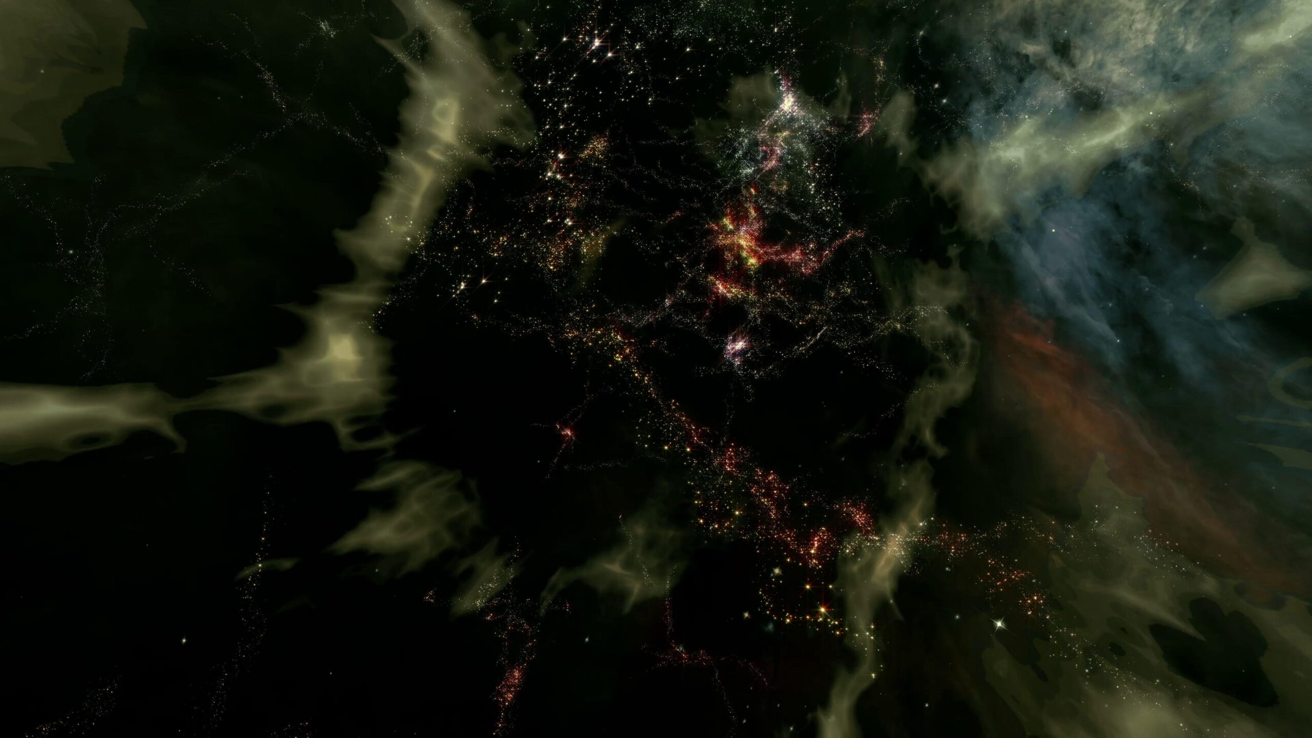 Cosmic Nebula Starfield Journey 4K Loop