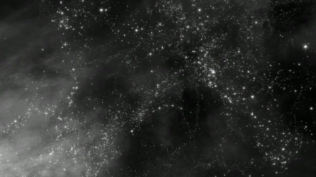 Journey in space video loop with countless stars and interstellar clouds, depicting the infinite beauty and complexity of the universe.