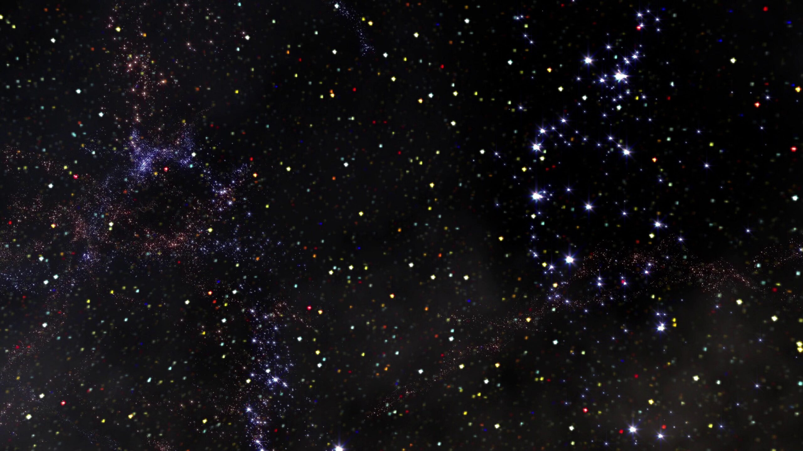 Celestial Tapestry Stars and Nebulae 4K Loop