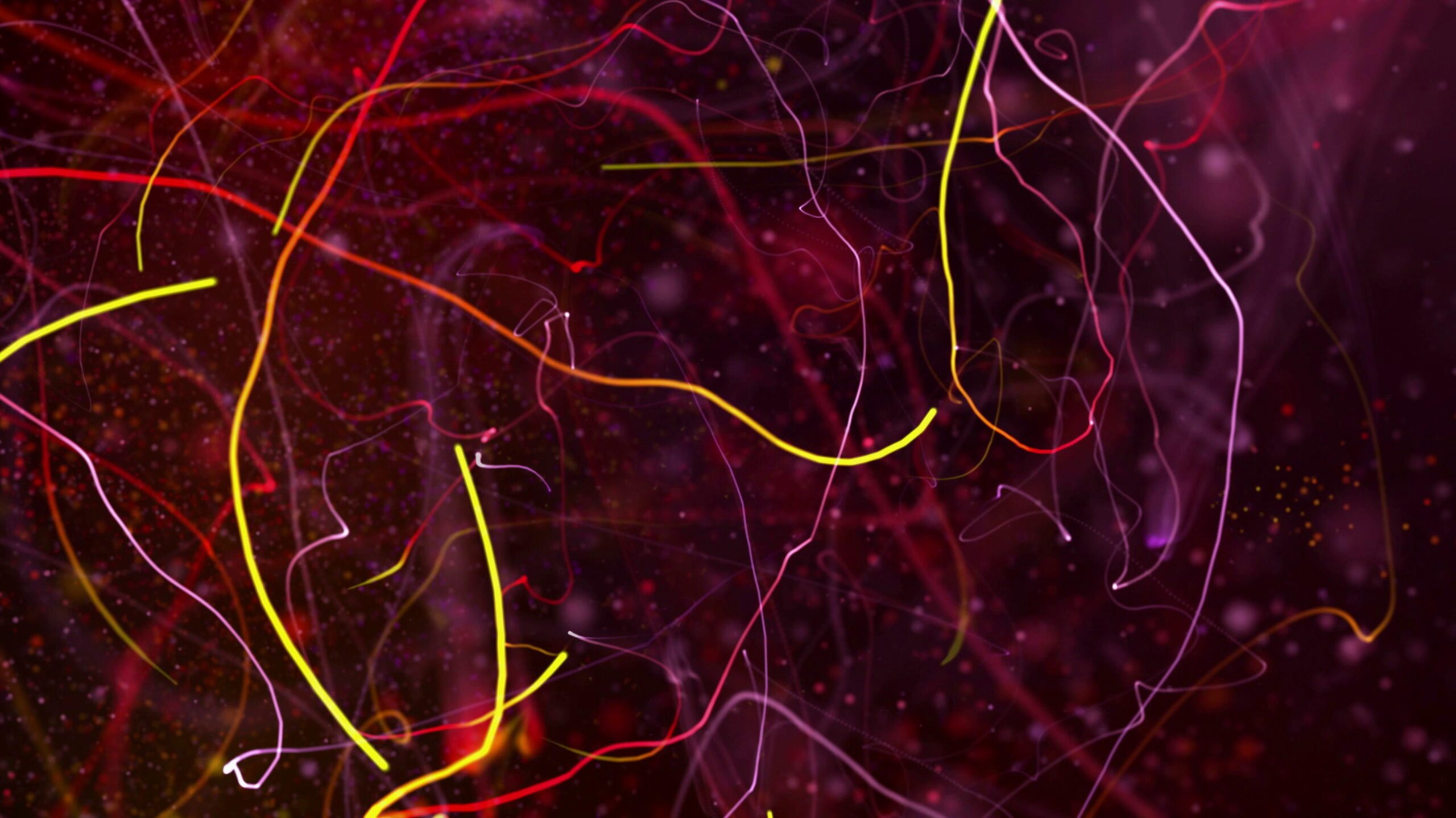 Vibrant Abstract Light Patterns 4K Loop
