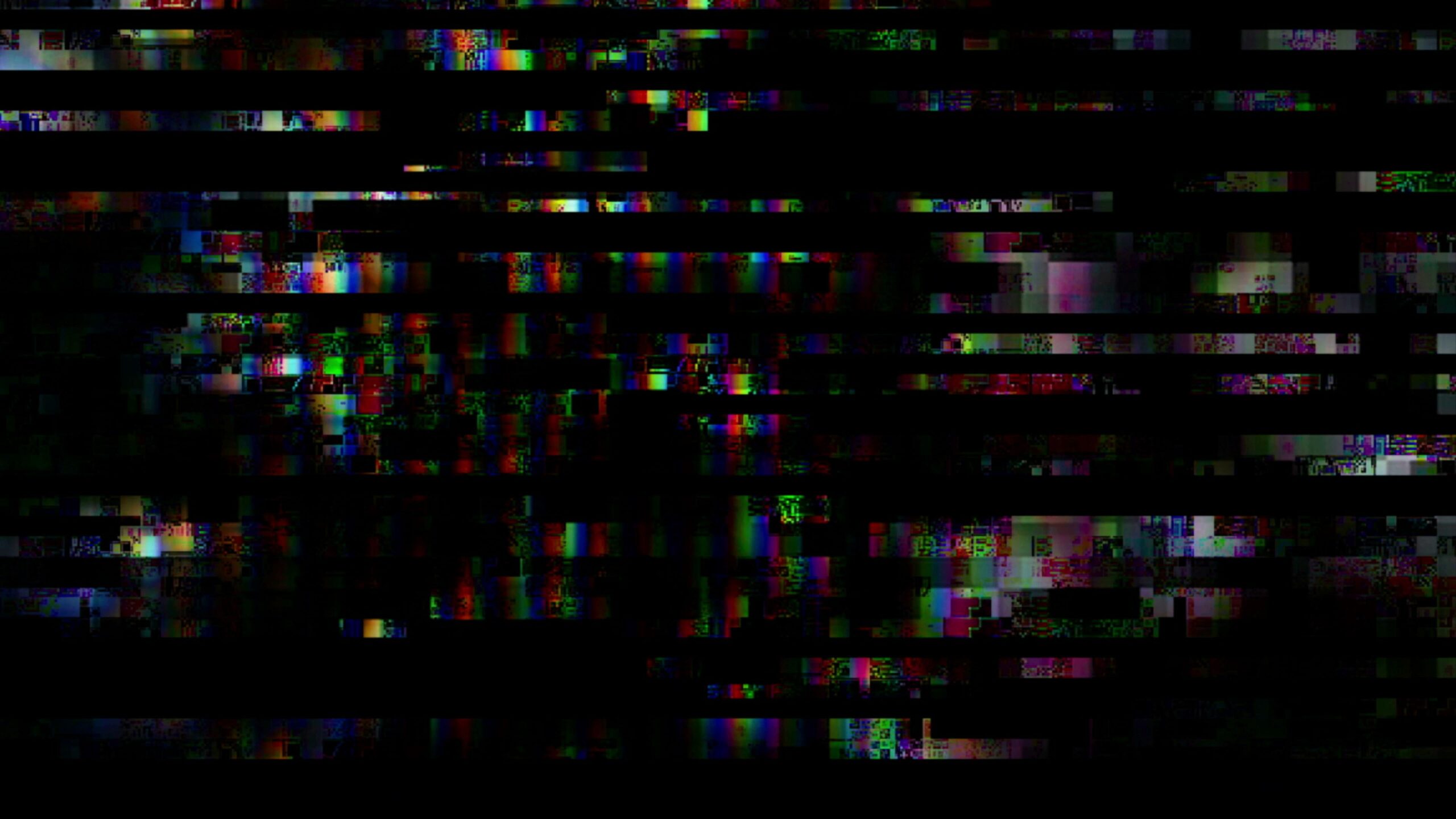 Data Glitch Art 4K Video Loop