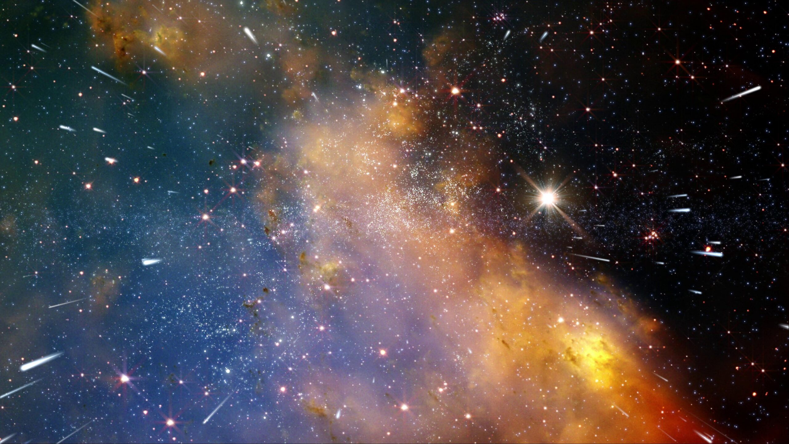 Cosmic Nebula Starfield Journey 4K Loop