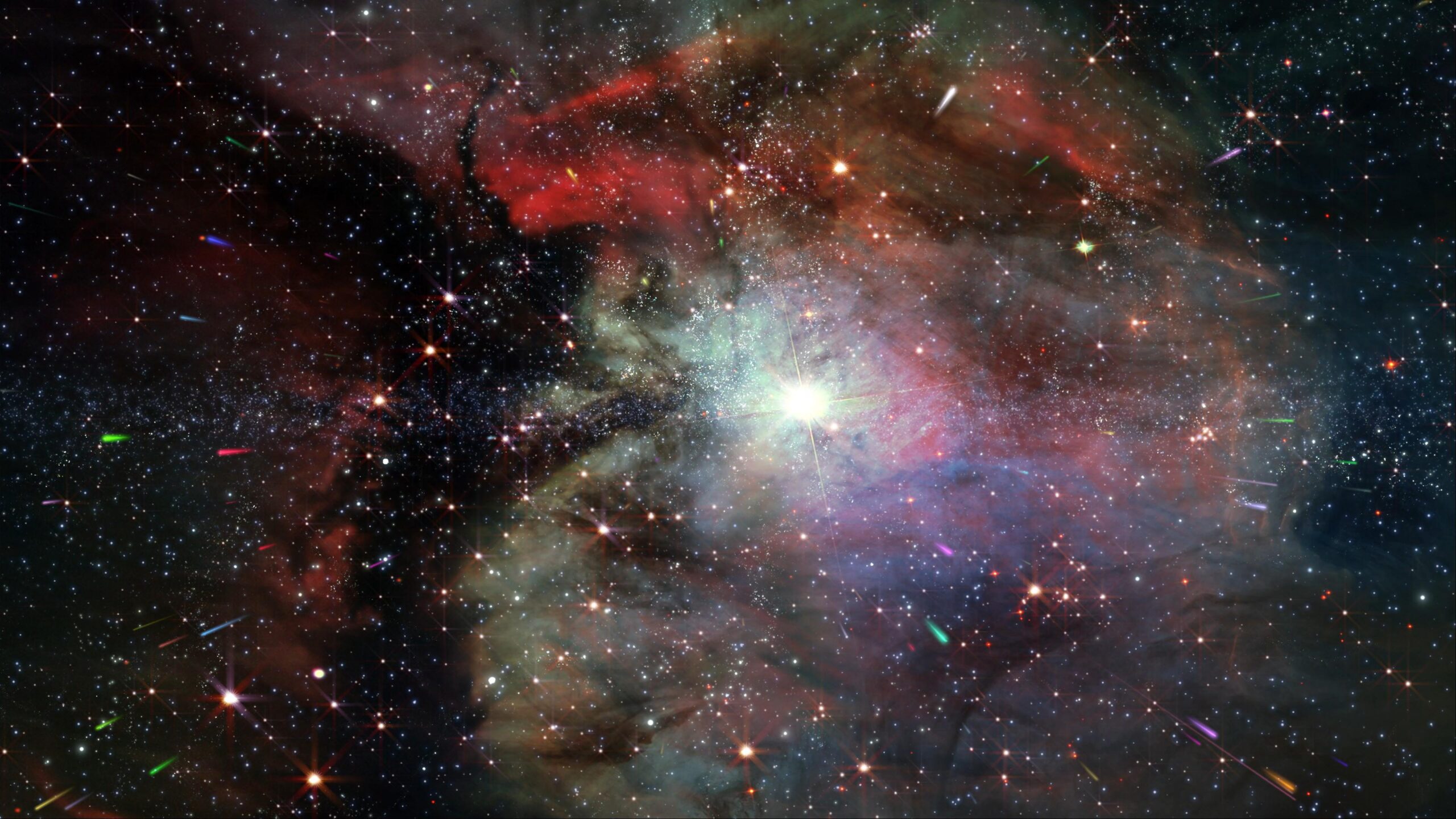 Cosmic Nebula Starfield 4K Loop