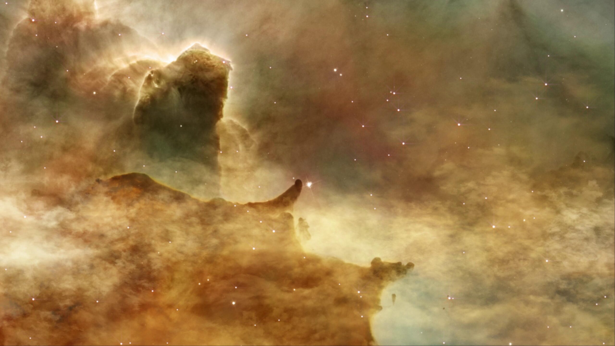Cosmic Pillar Nebula Majesty 4K Video
