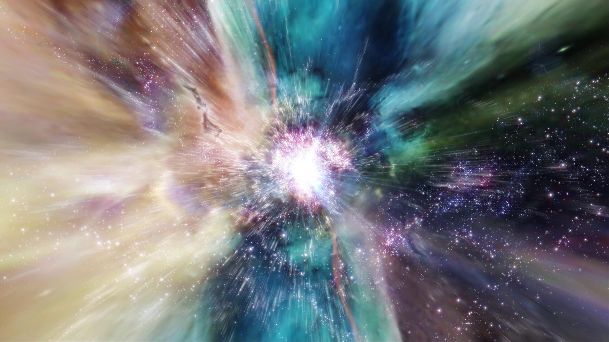 Cosmic Explosion Through Space 4K Loop