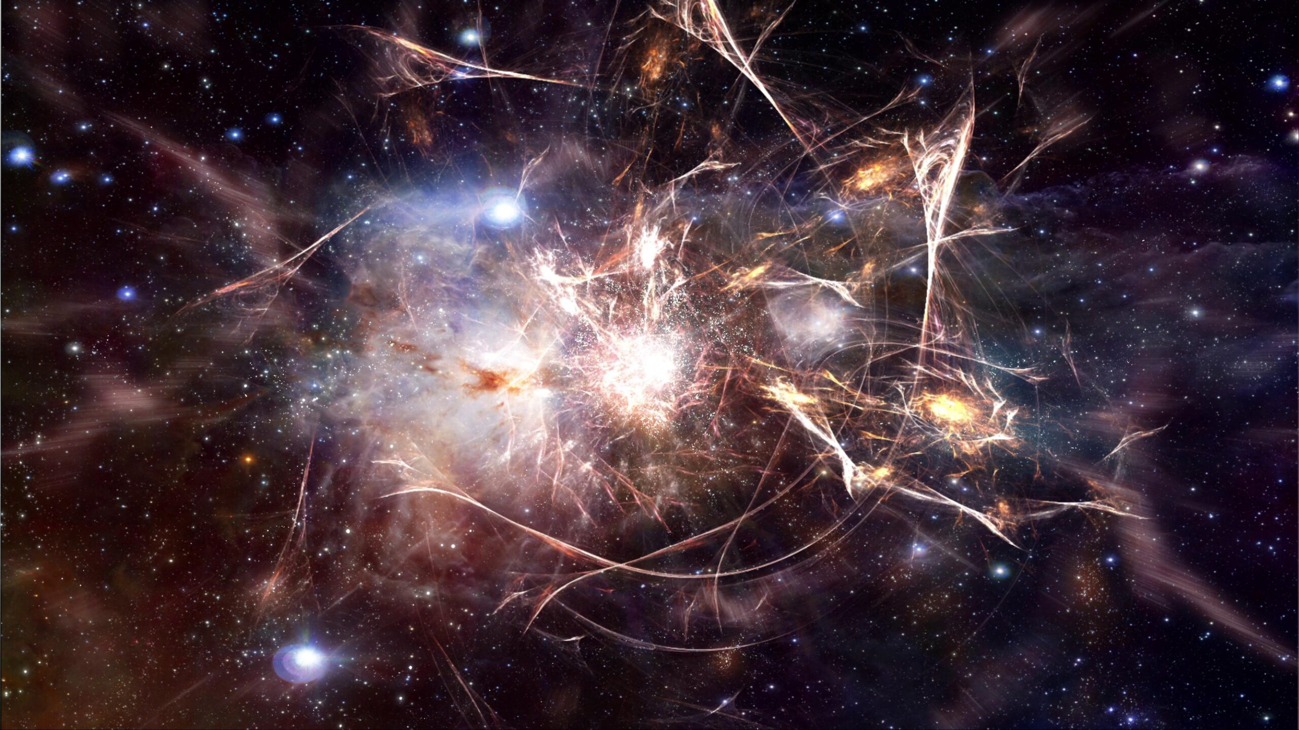 Cosmic Fractal Radiance 4K Video