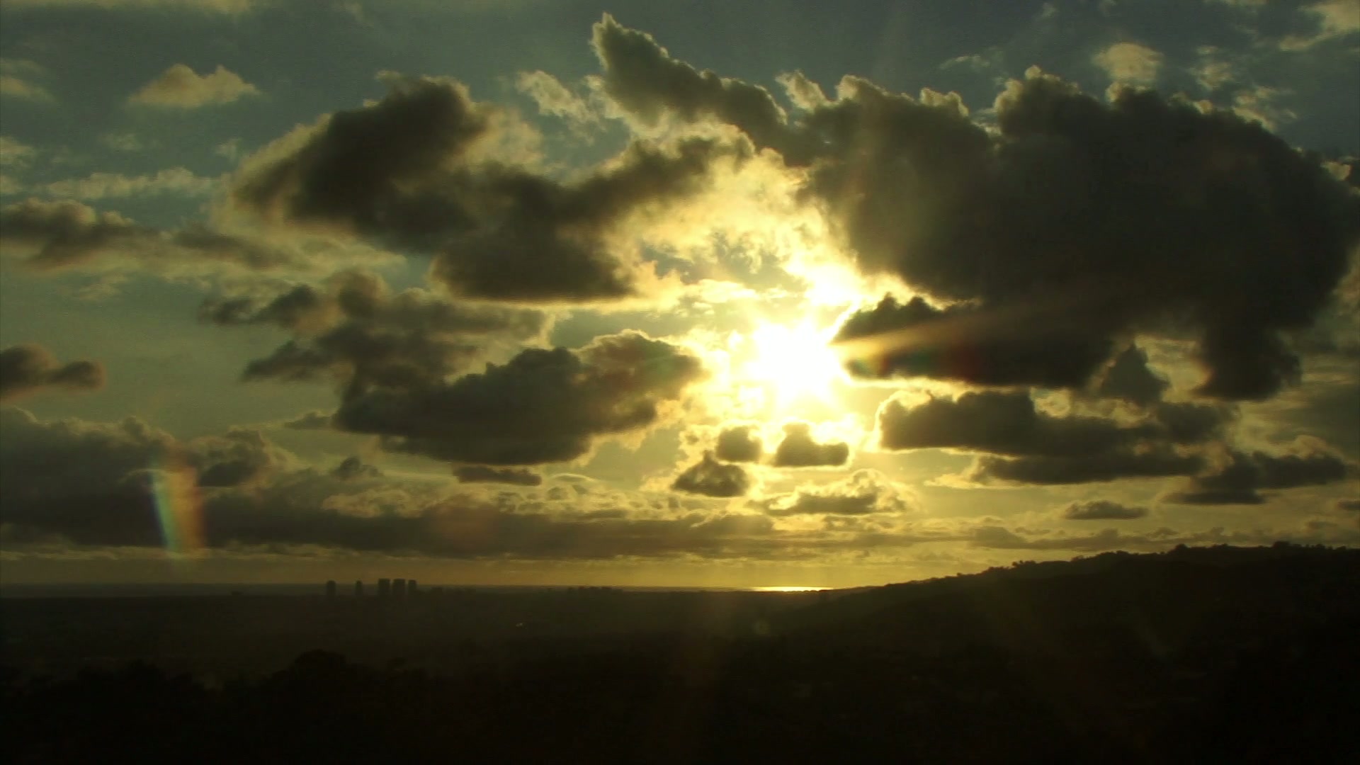 Sunset Drama with Time-Lapse Clouds