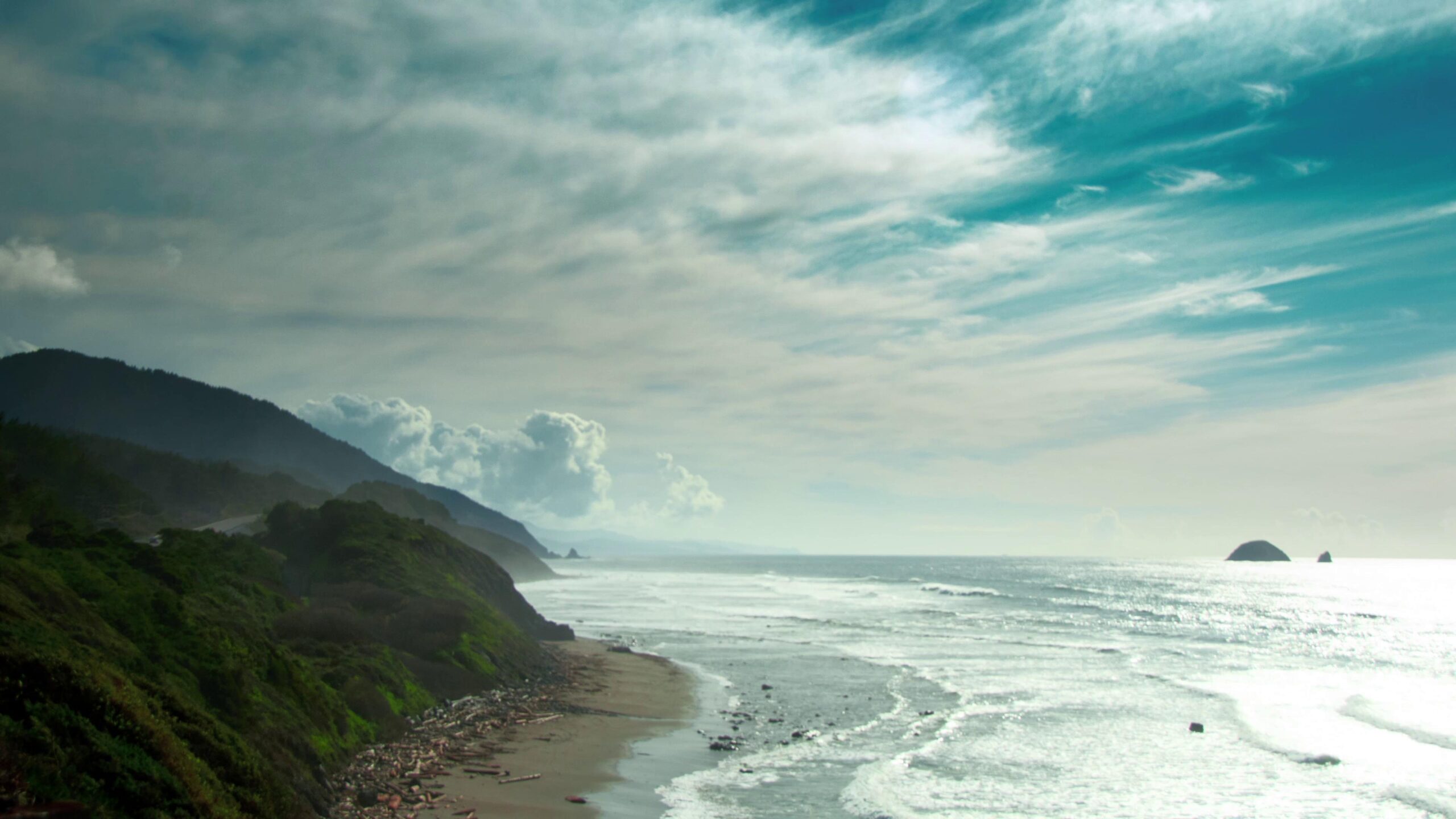 Time-Lapse Coastal Scene 4K Video