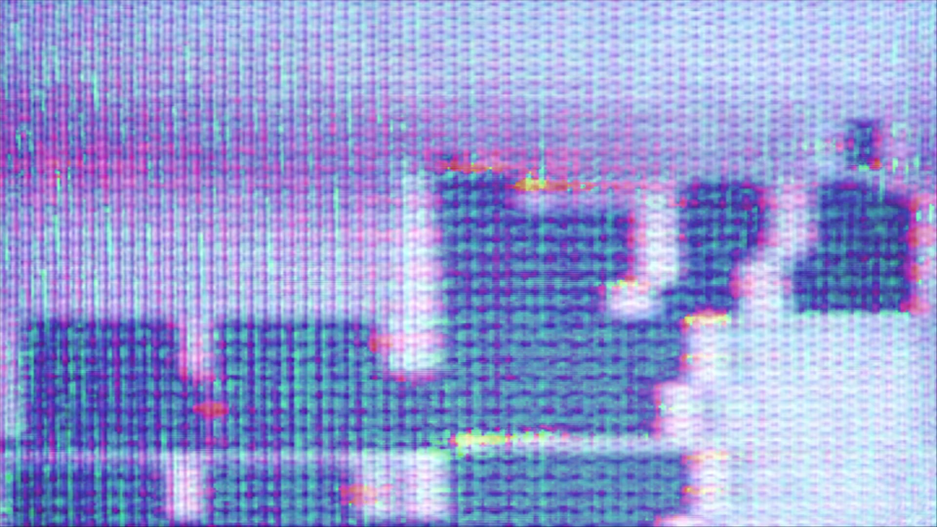 Colorful Digital Abstract Noise Art Loop
