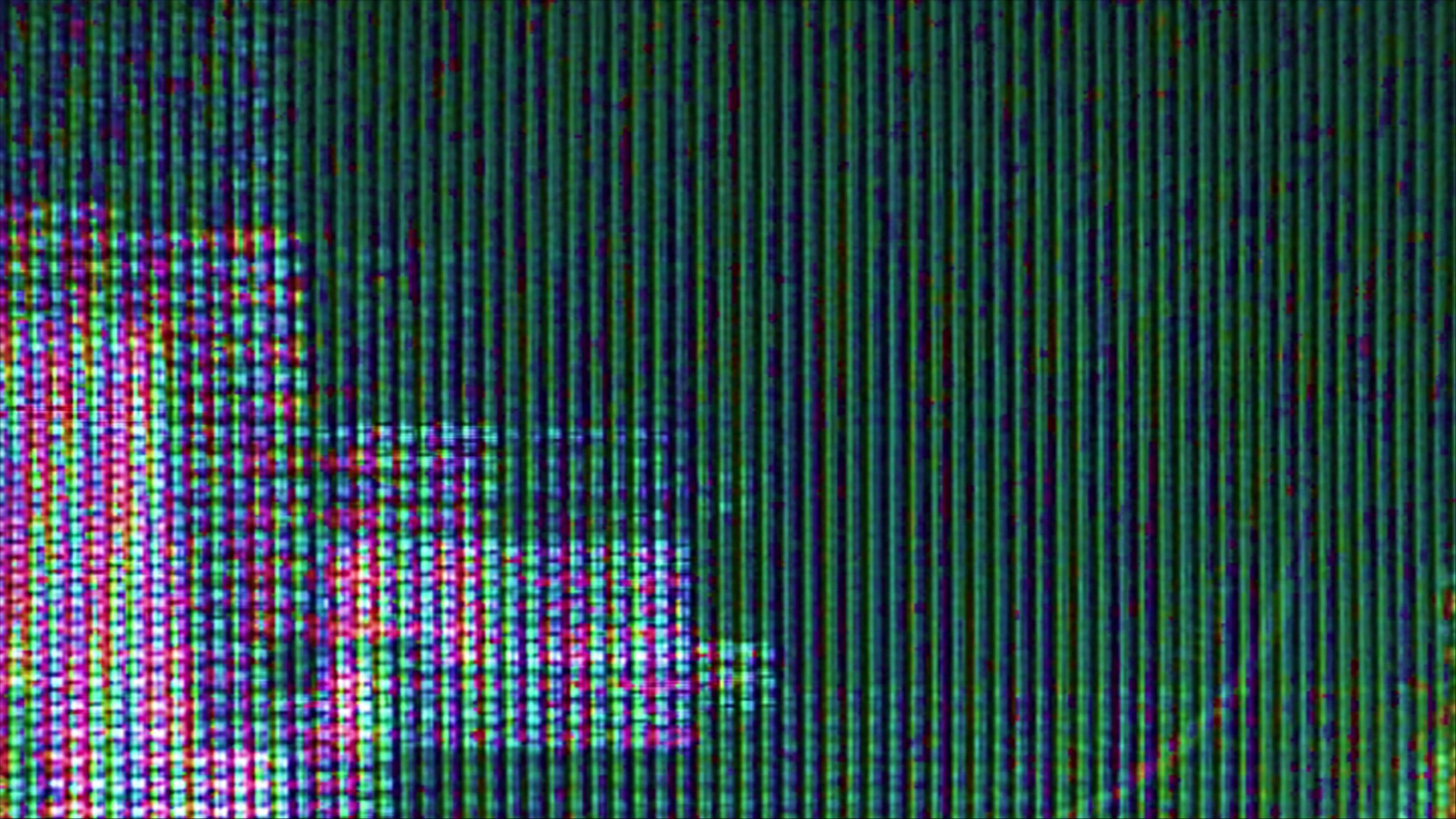 Digital Screen RGB Color Noise 4K Loop