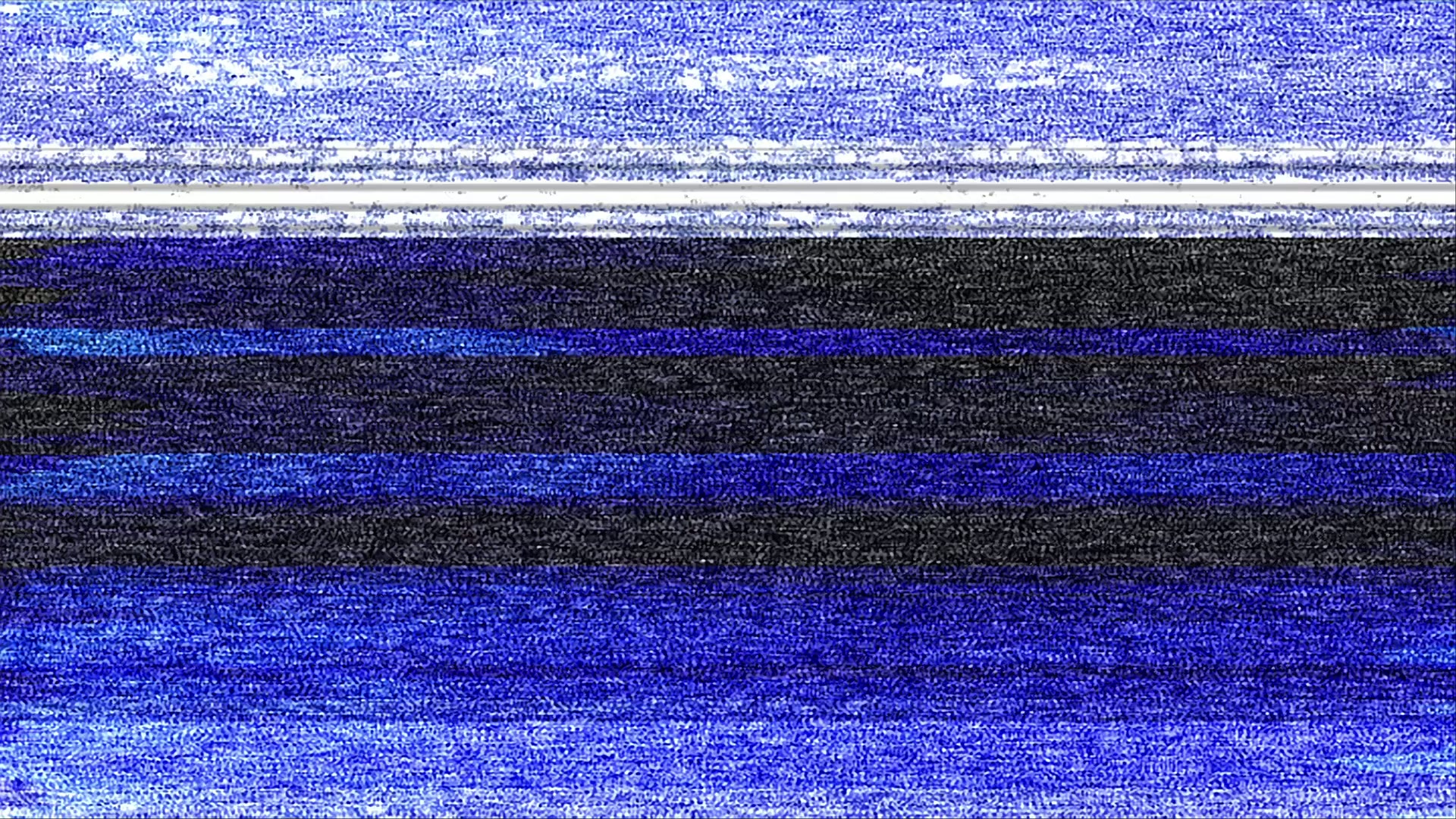 Vibrant Blue Abstract Static Pattern Loop