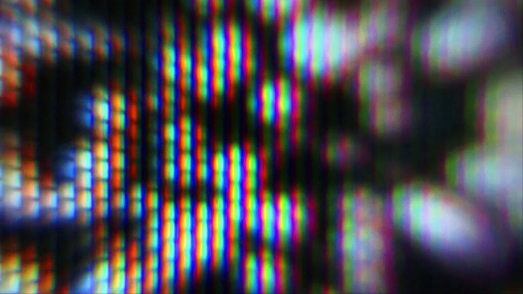 Vivid Digital Screen Strobing Loop