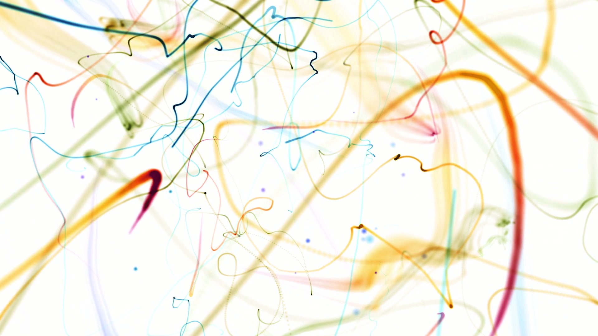 Vibrant Swirls of Abstract Art Loop