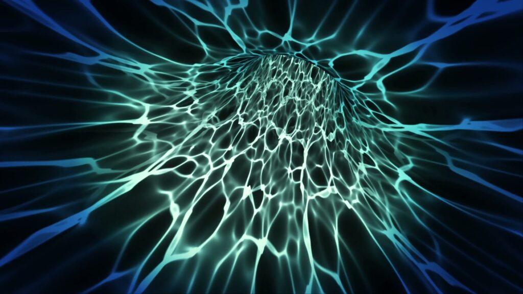 Radiant Digital Fluid Dynamics Animation Loop