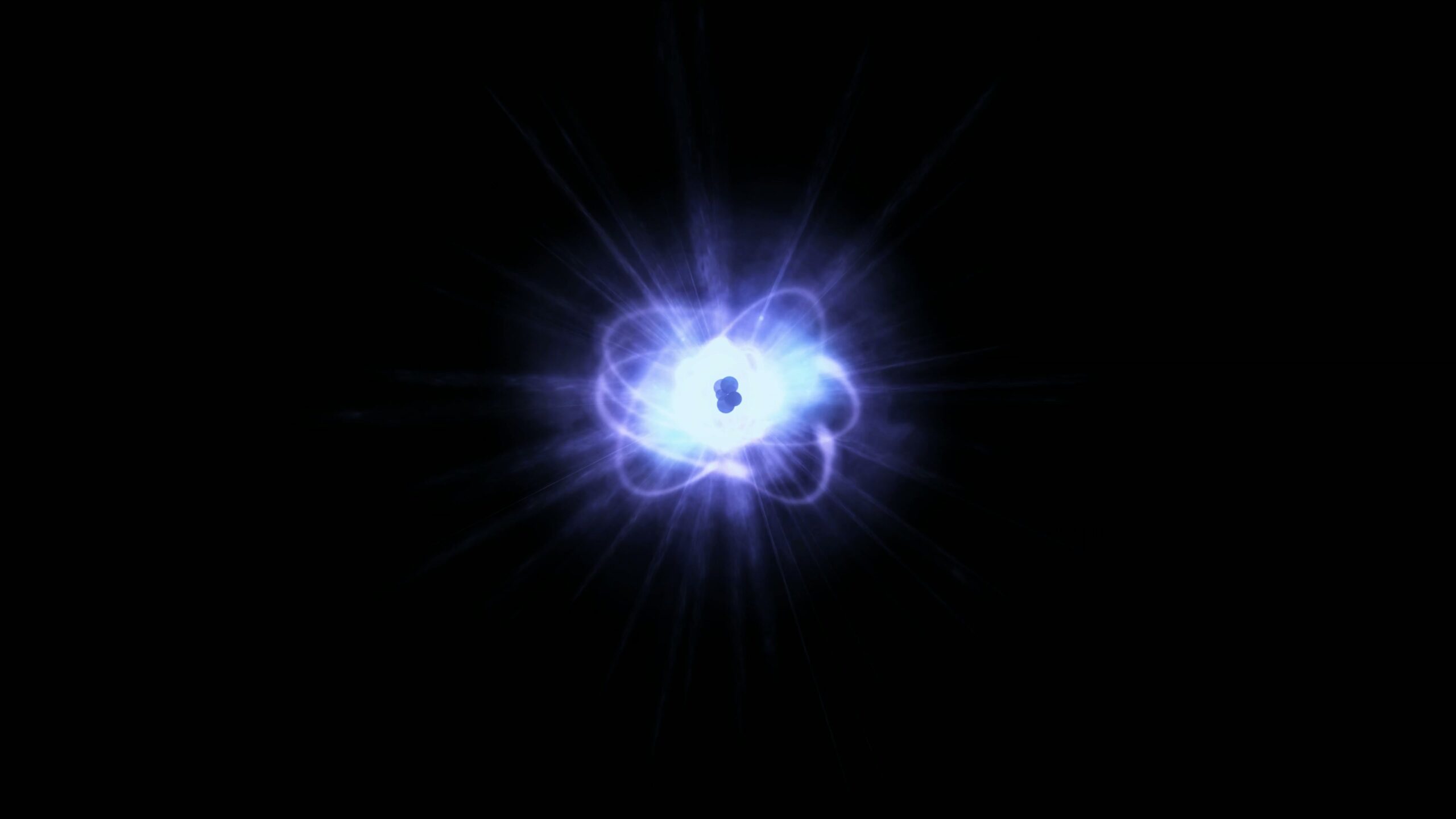 Ethereal Glow of Subatomic Particles 4K Loop