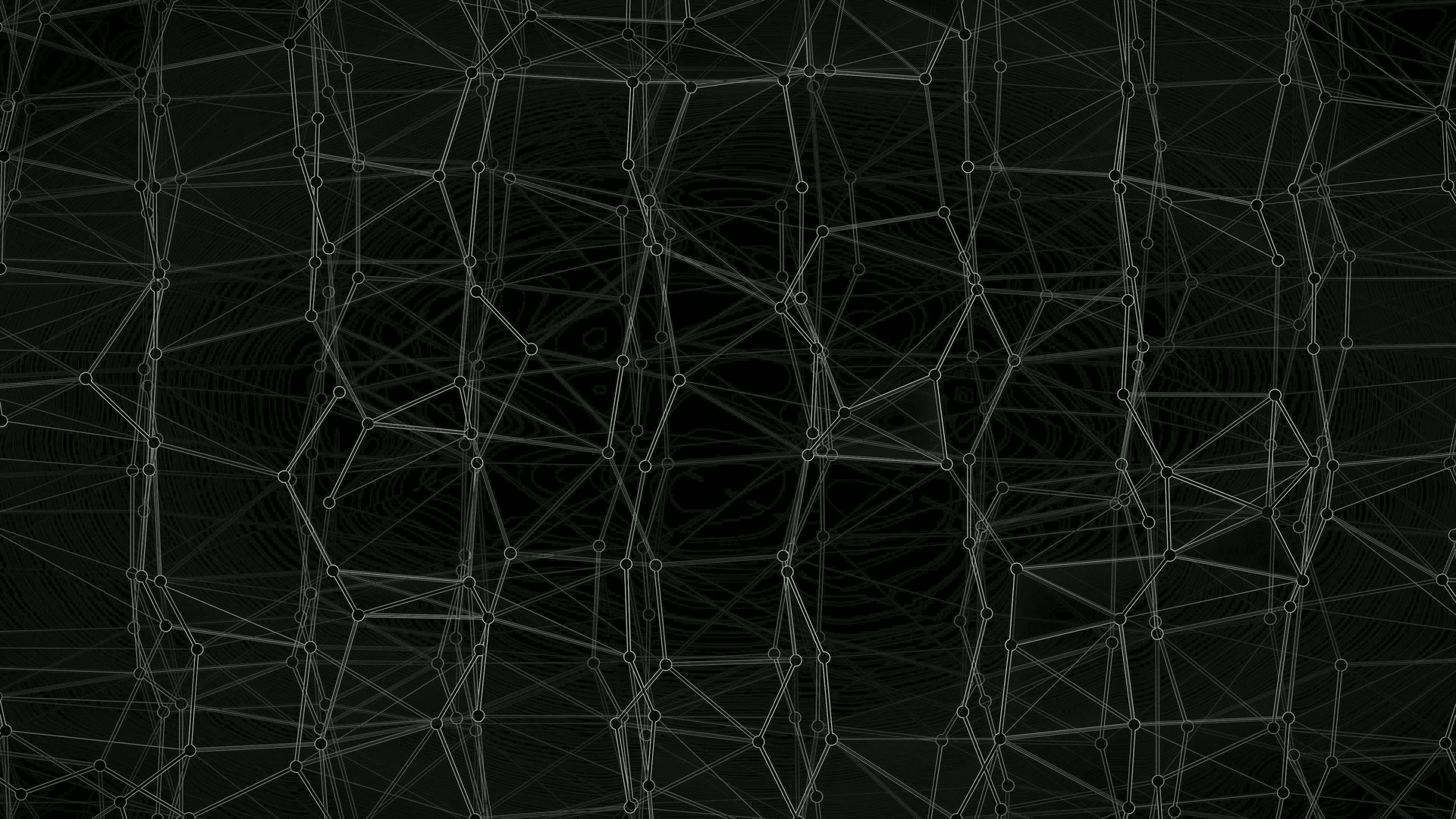 Intricate Web of Network Connections Loop