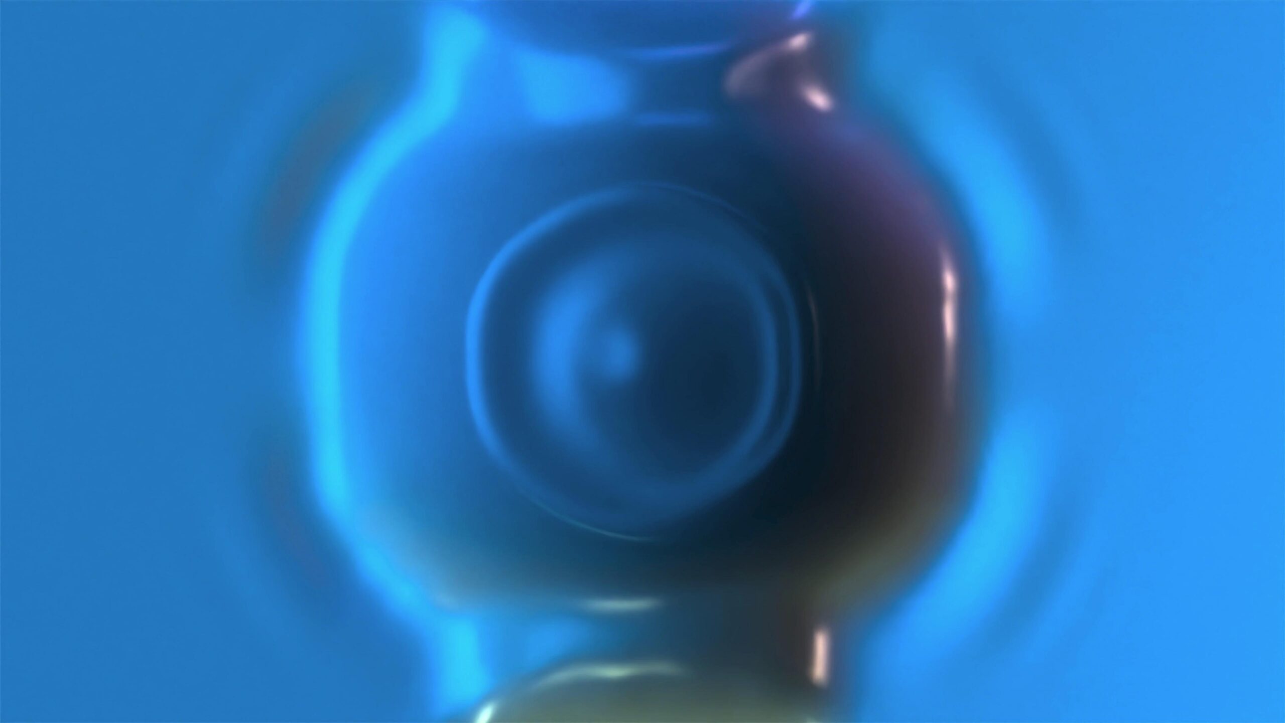 Abstract Blue Reflective Surface 4K Video Loop